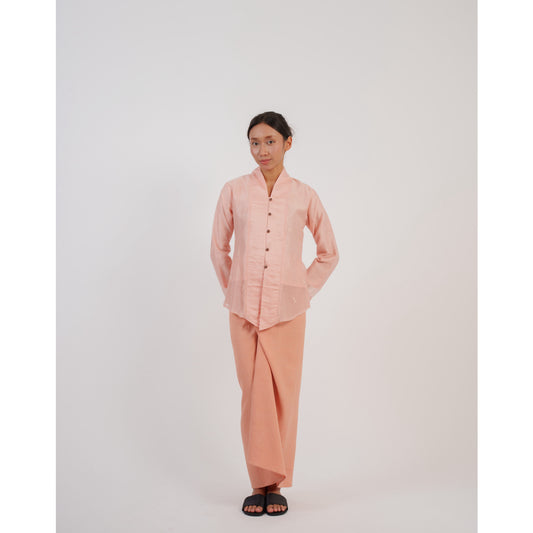 Yuki Kebaya Pendek in Peach