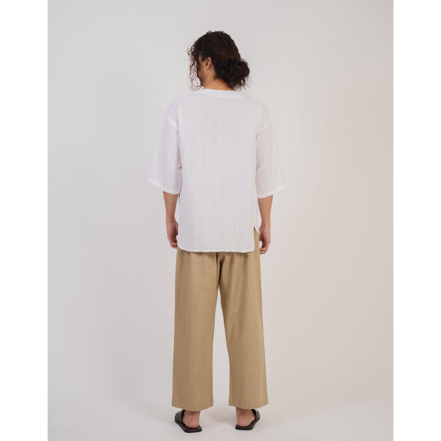 Kanbi top In White