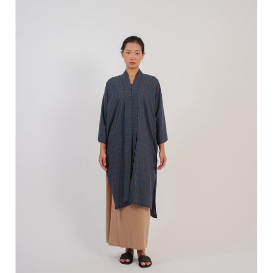 Renjana Kebarung Top in Blue