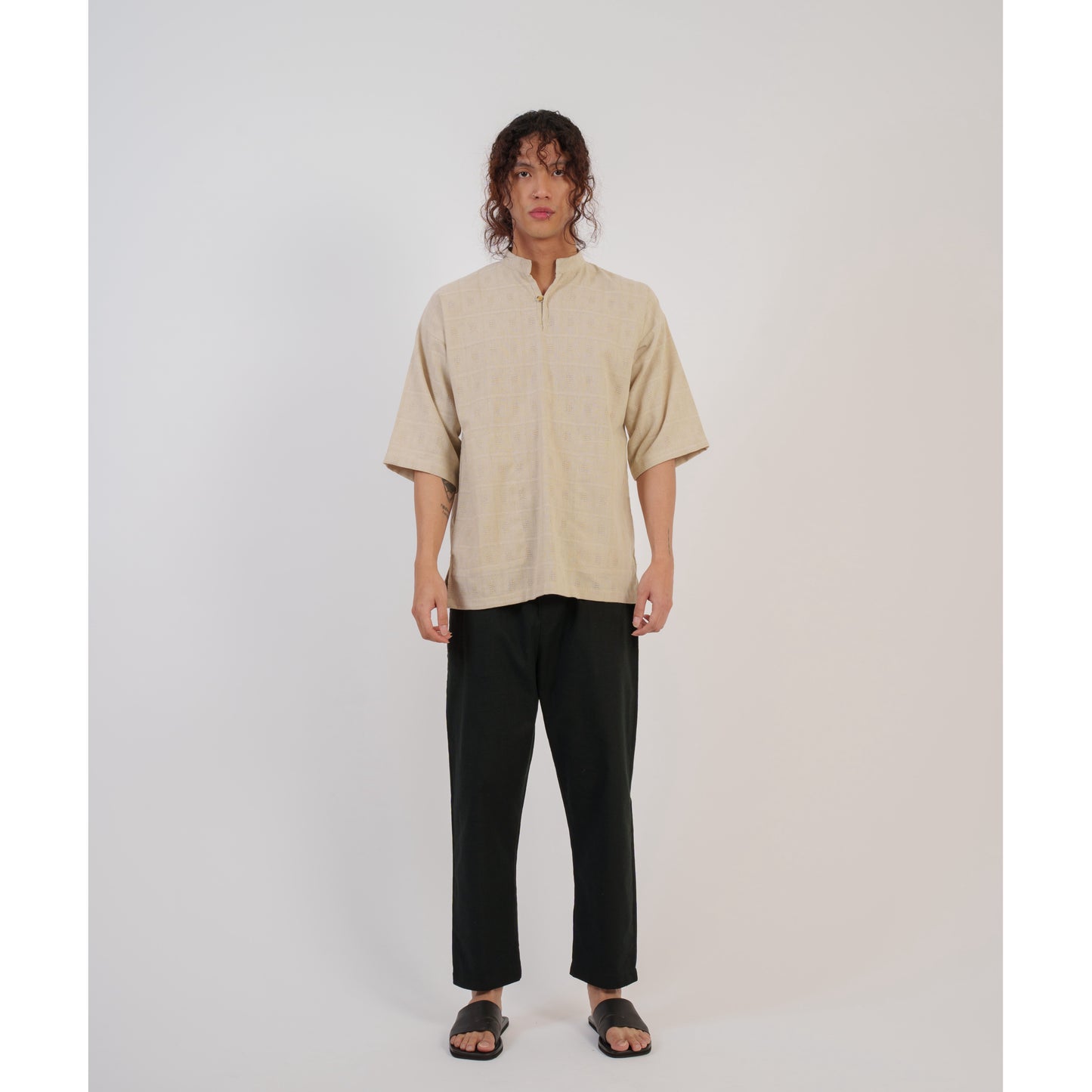 Yama Top In Checks