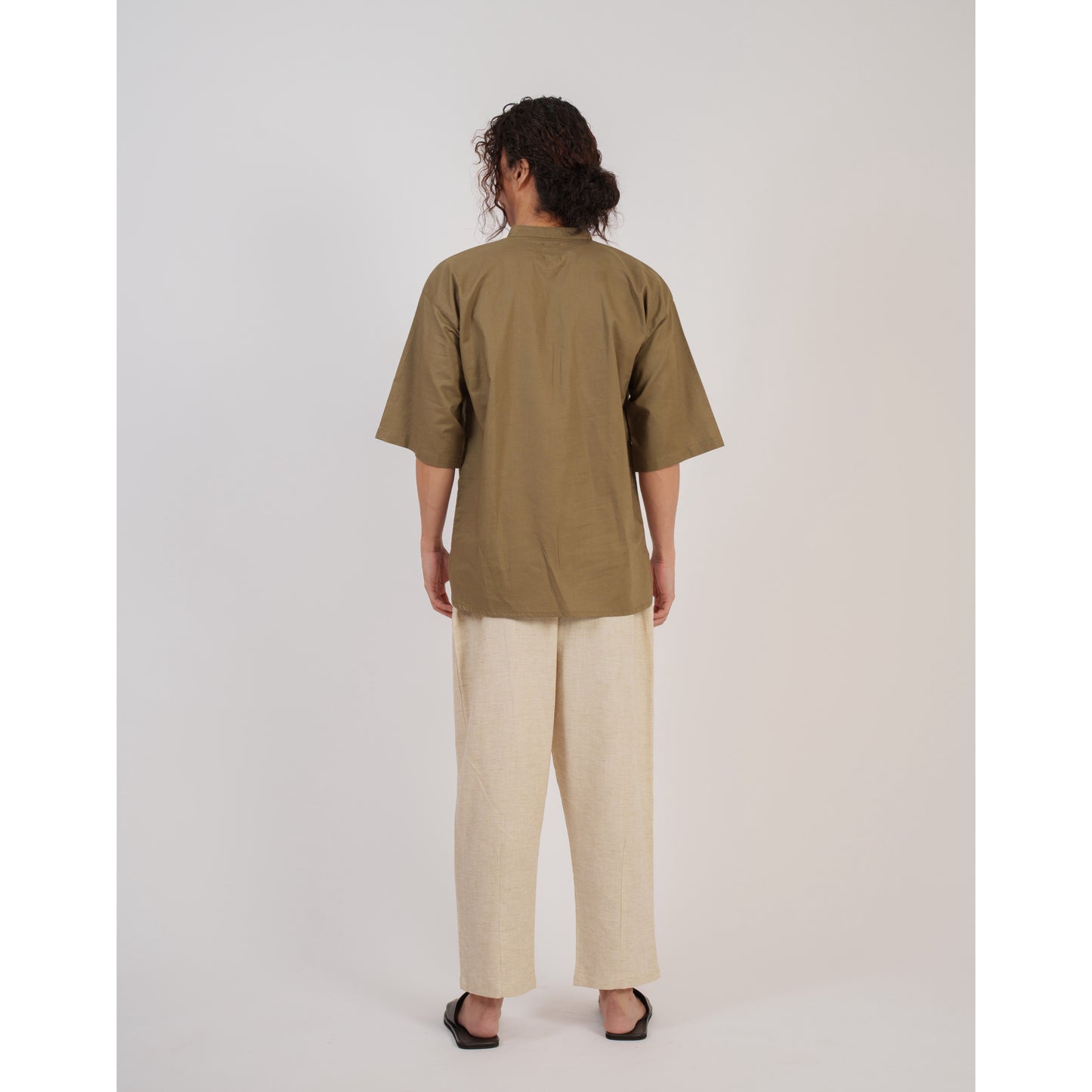 Niji Top In Olive