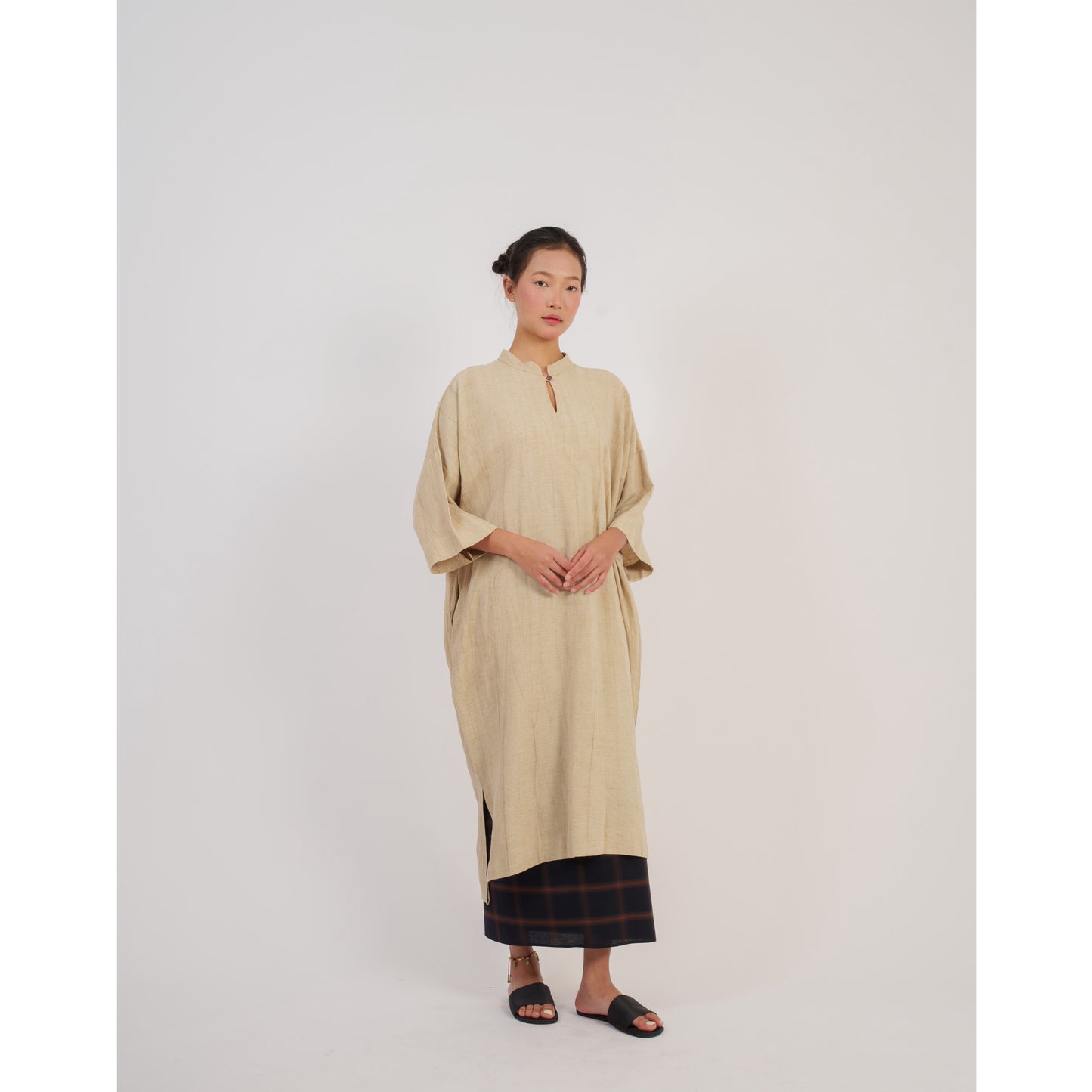 Nami Kurung Panjang Set in Ivory