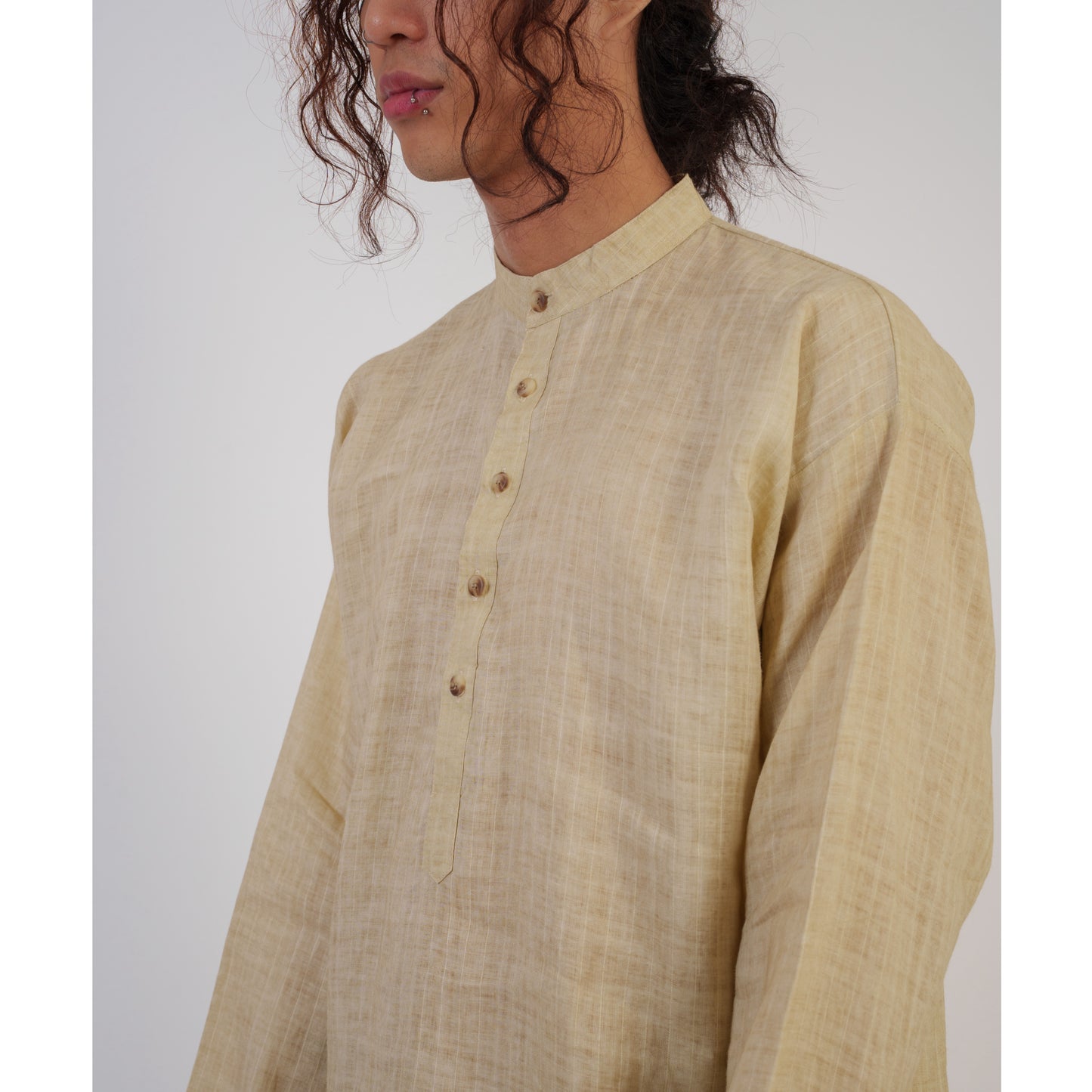 Kaze Top In Tan