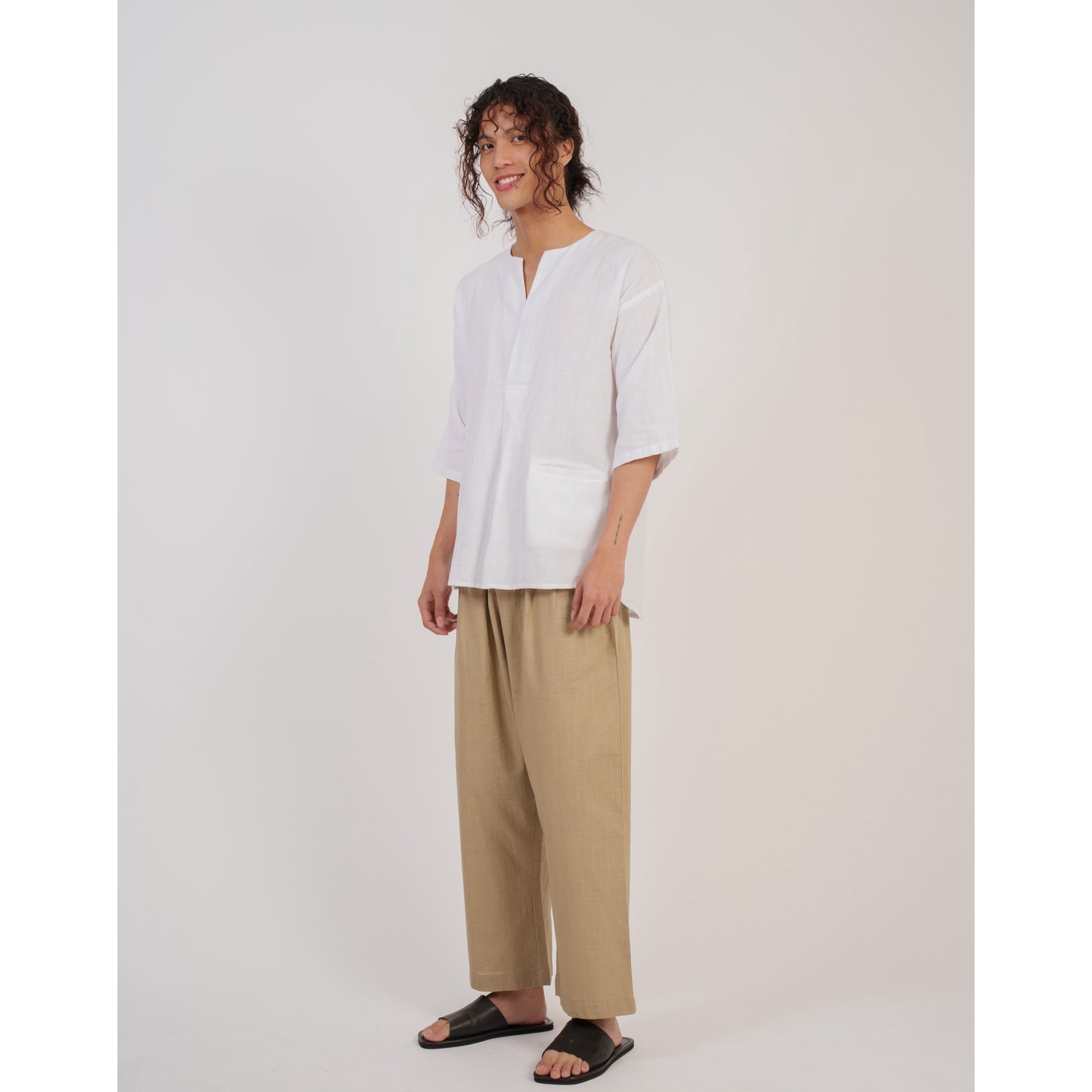 Kanbi top In White