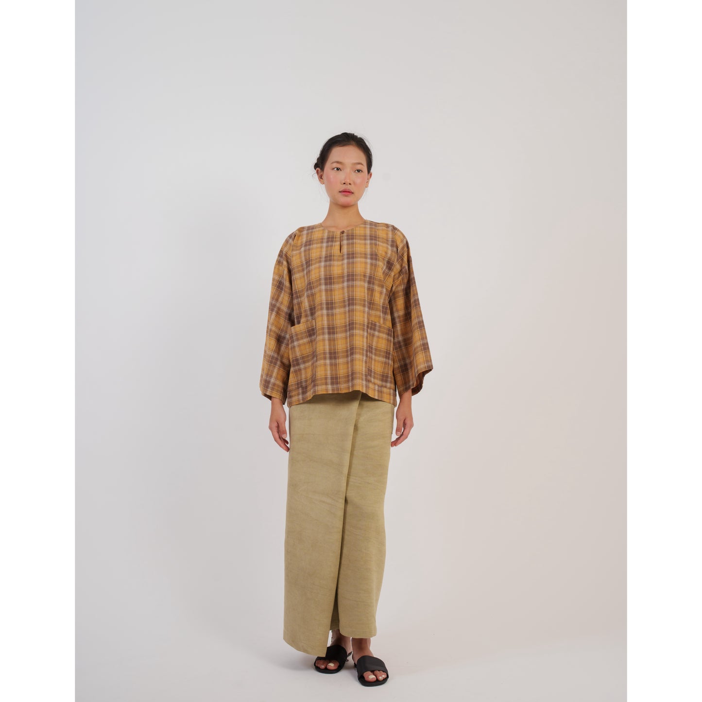 Mori Kurung Kedah in Mustard