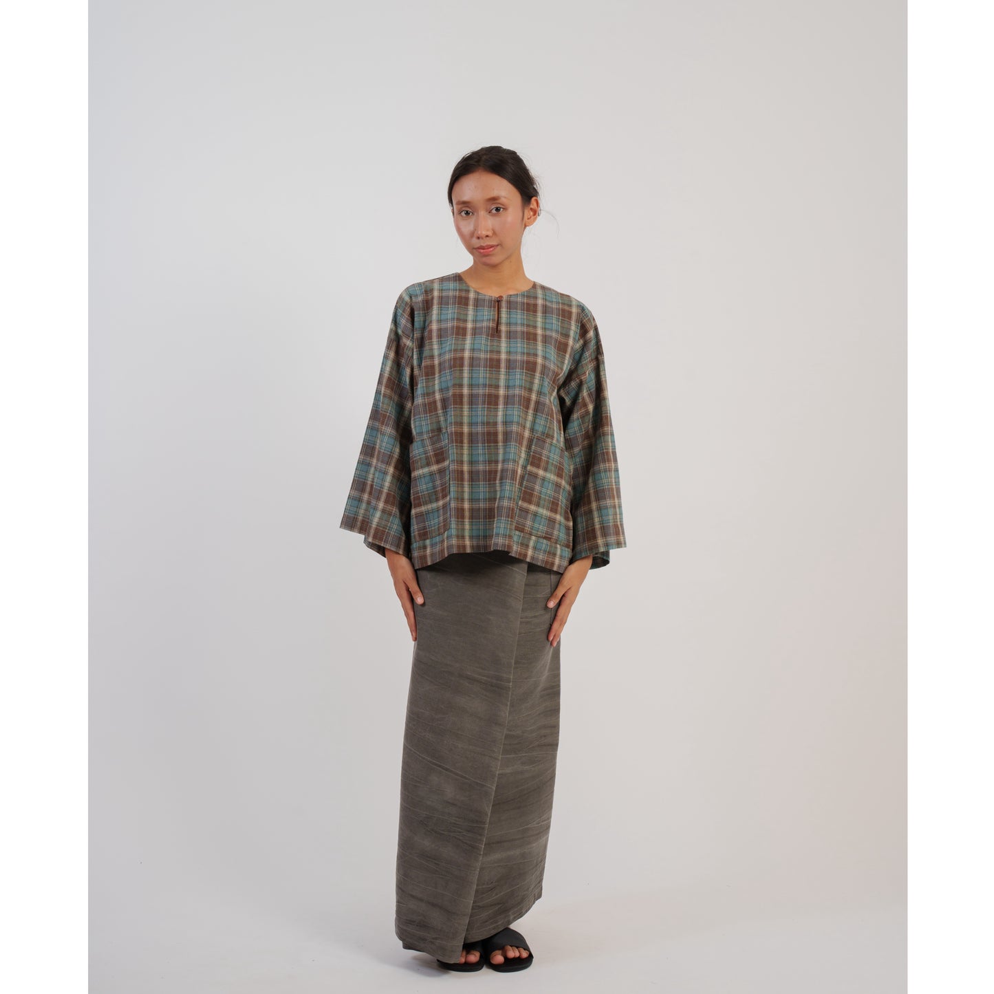 Mori Kurung Kedah in Blue