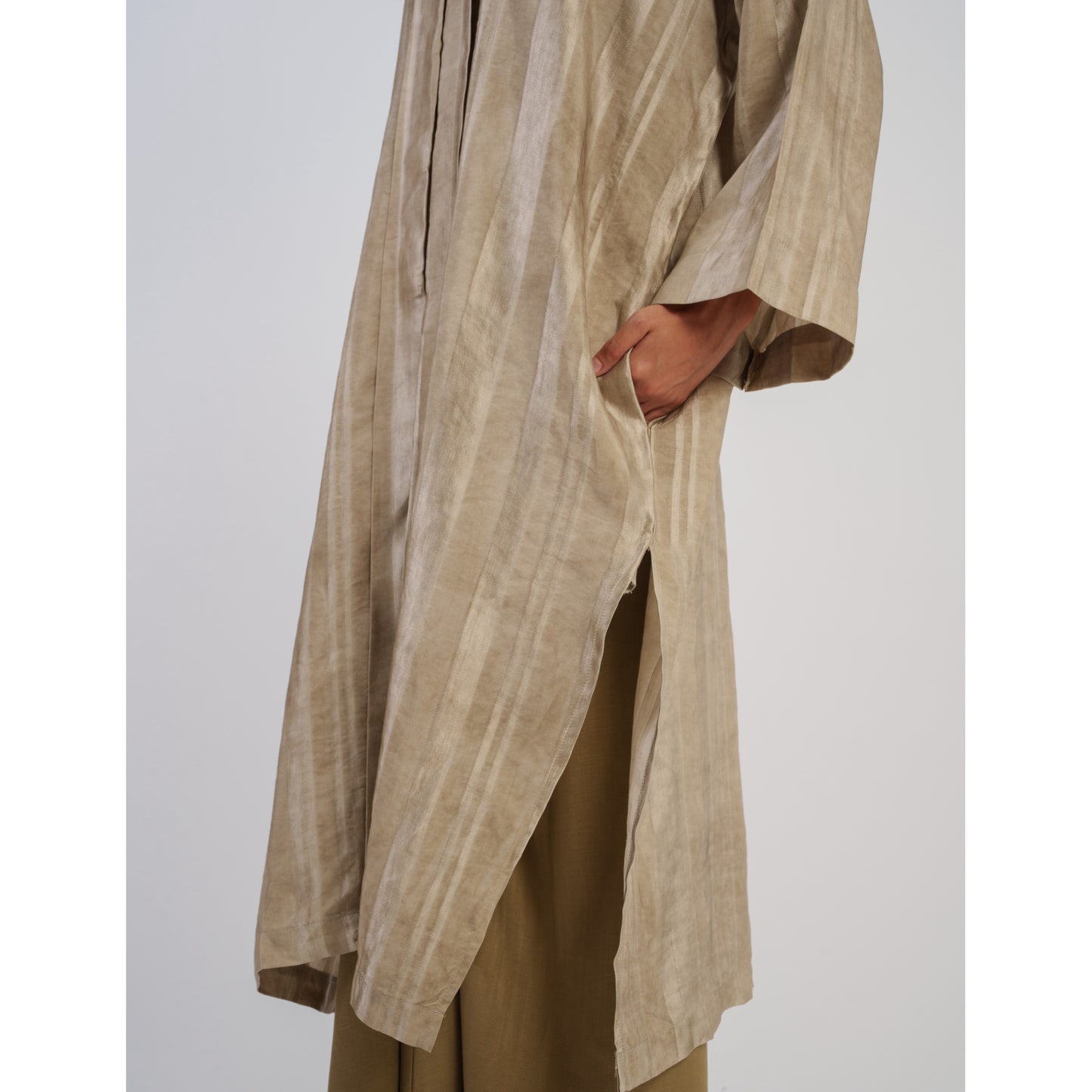 Sora Kebarung Set in Grey