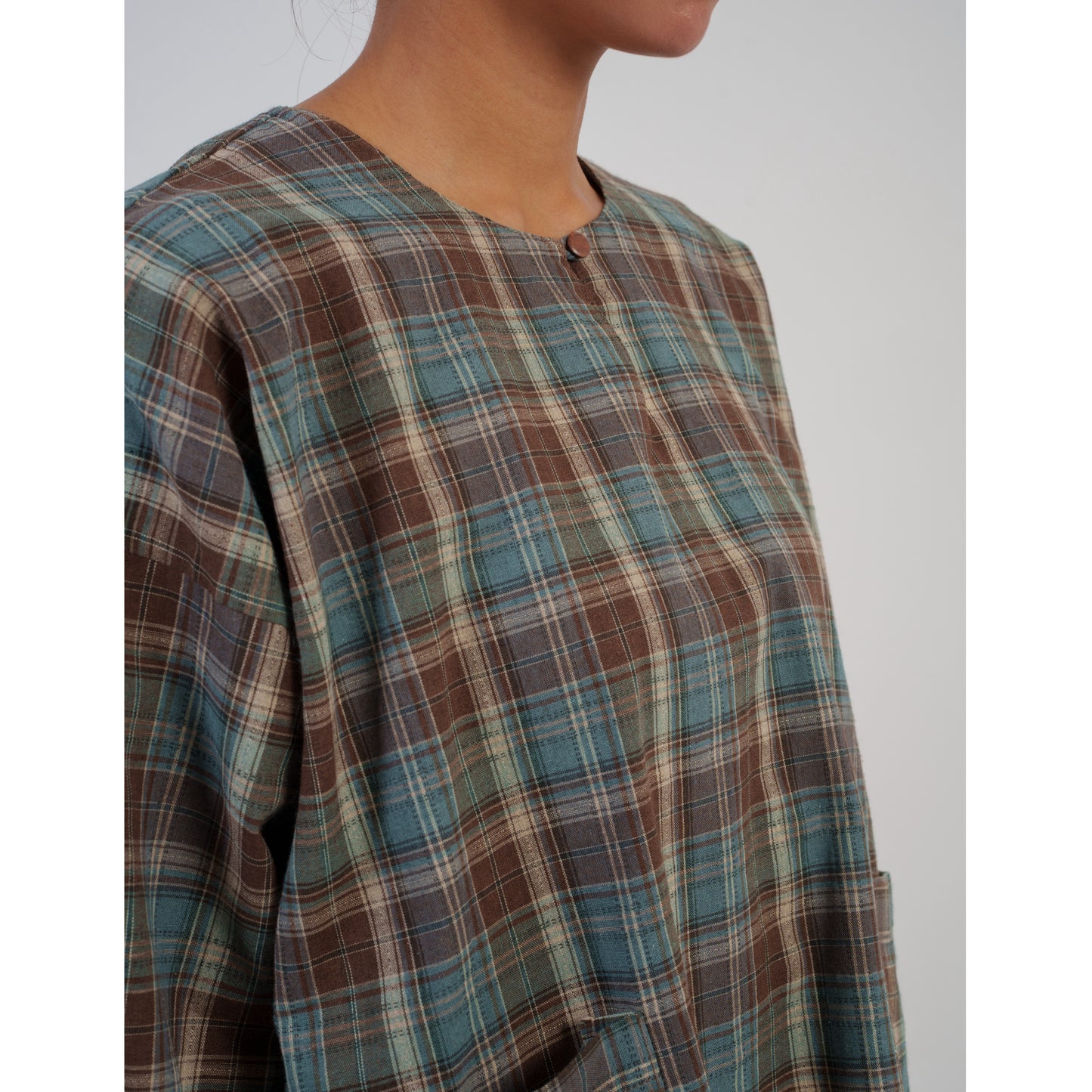 Mori Kurung Kedah in Blue