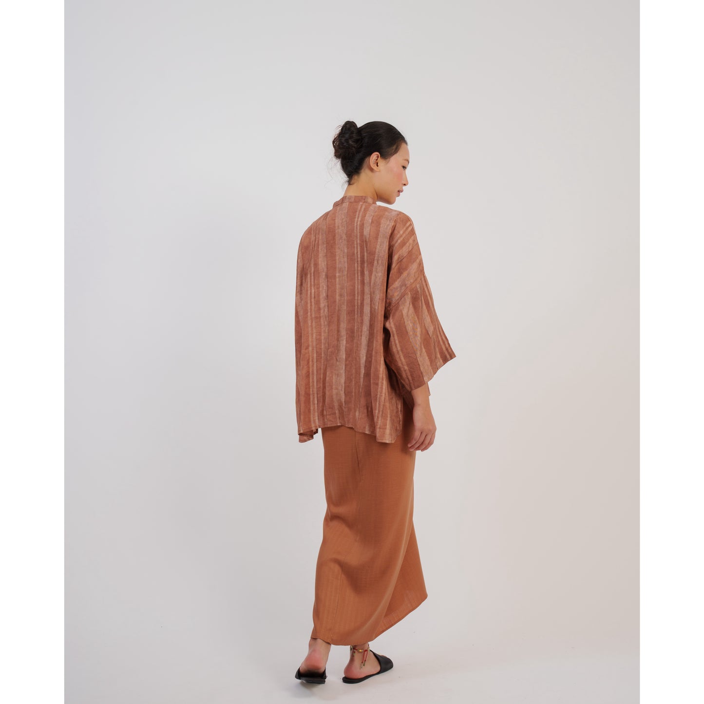 Tsuki Boxy Kurung Kedah in Bronze