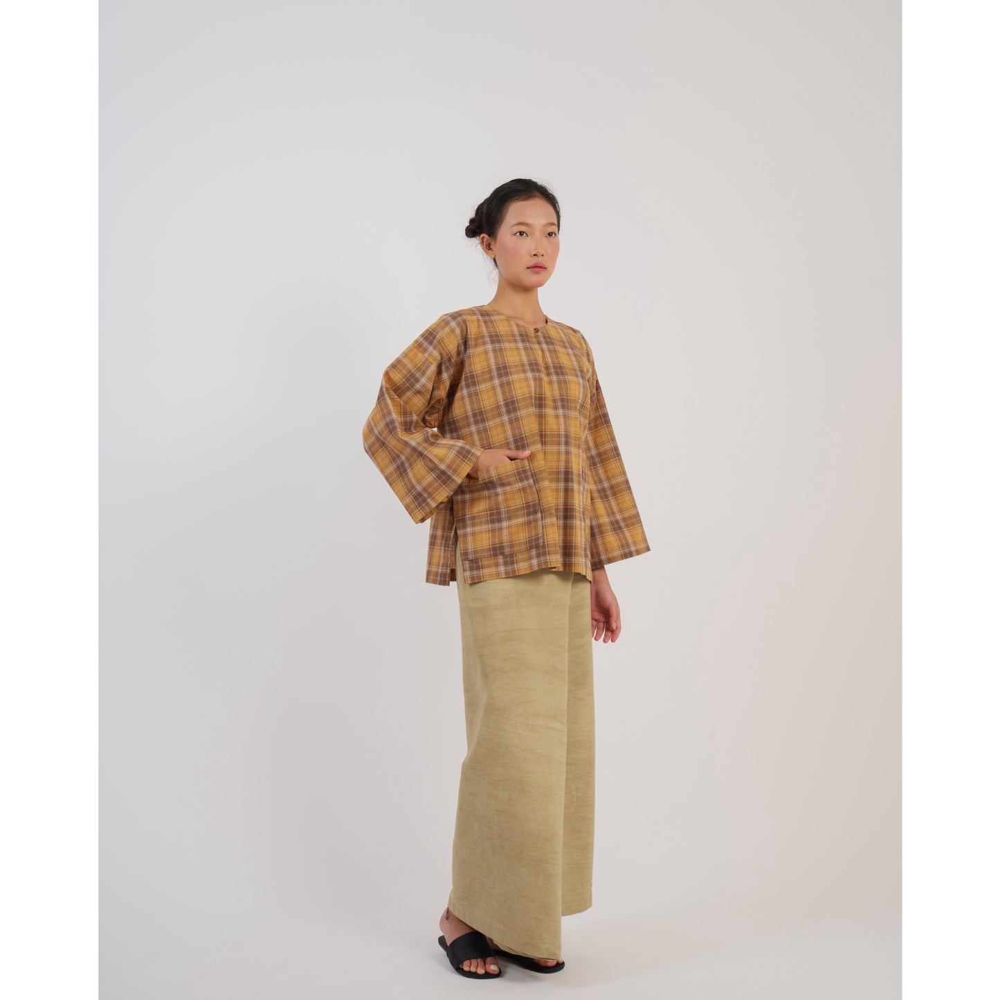 Mori Kurung Kedah in Mustard