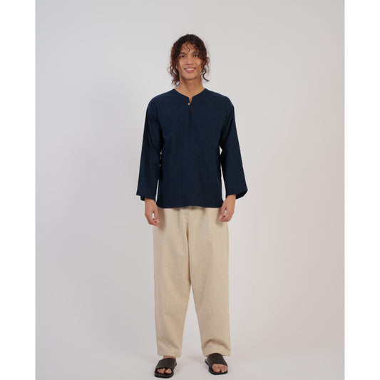 Haku Top In Dark Blue