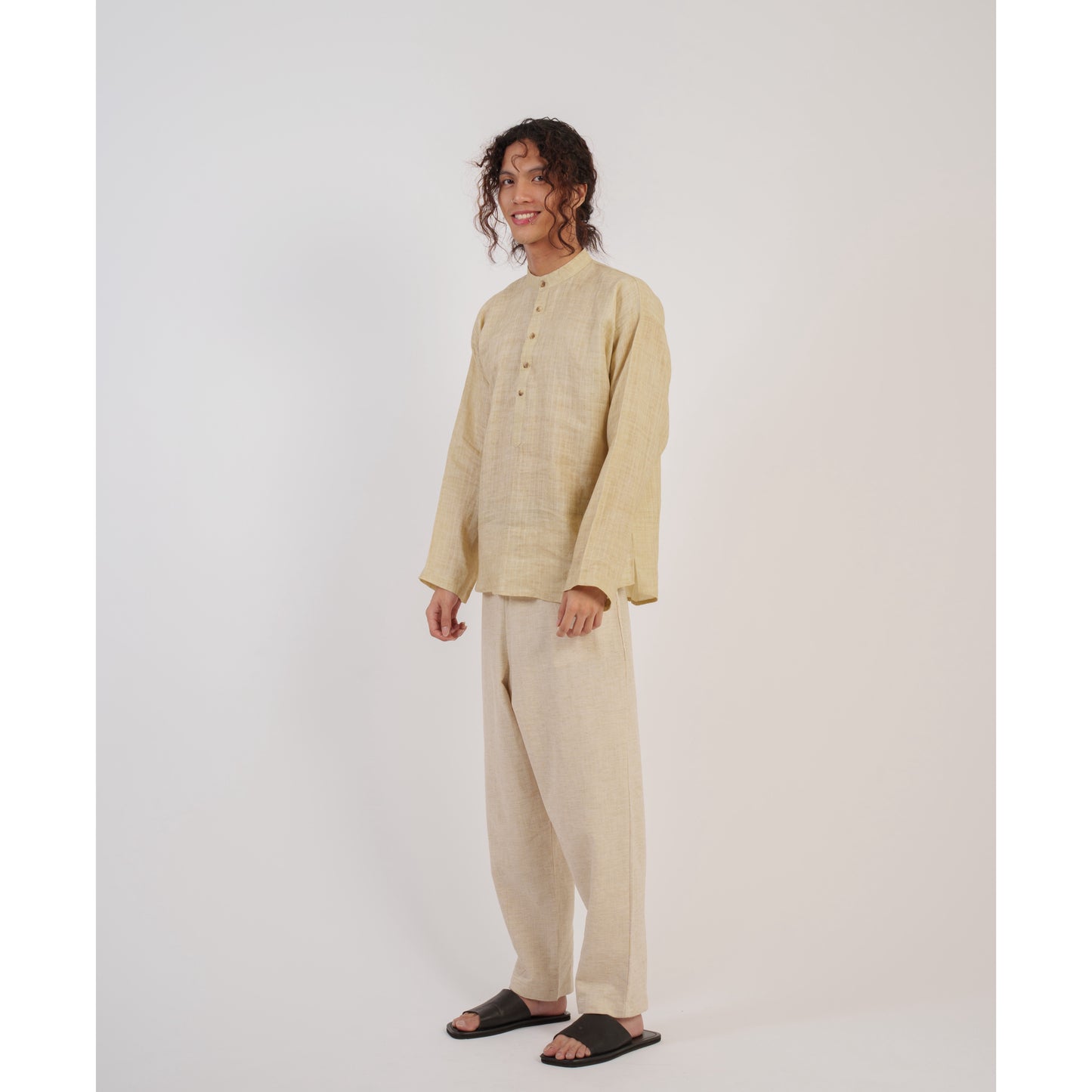 Kaze Top In Tan