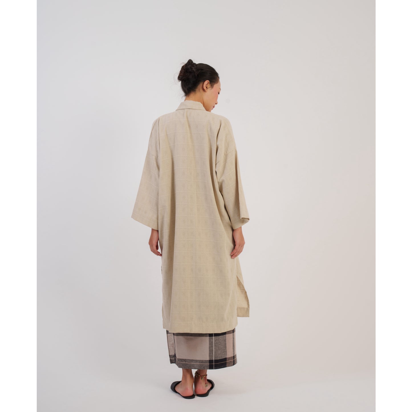 Miyabi Kebarung Set in Checks