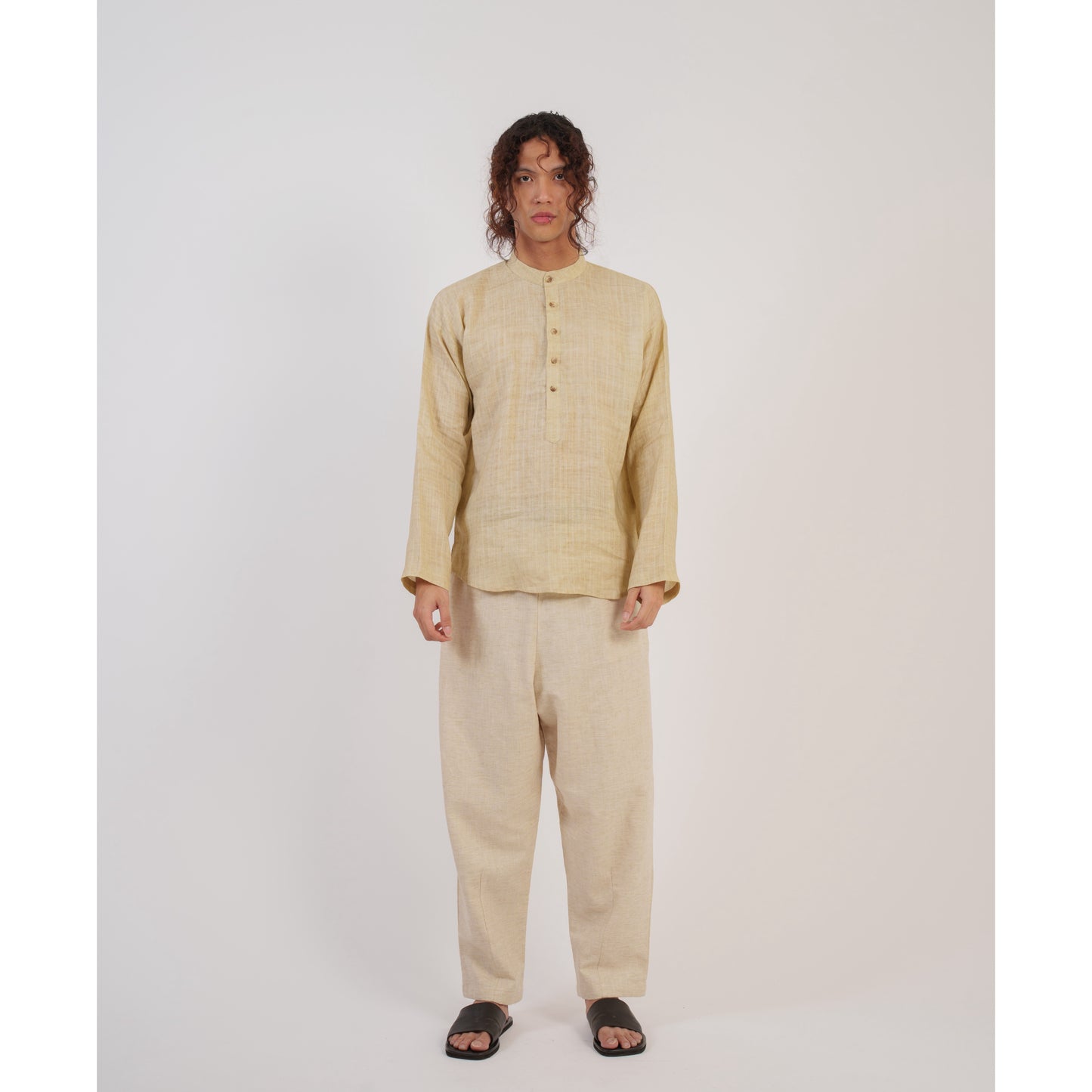 Kaze Top In Tan