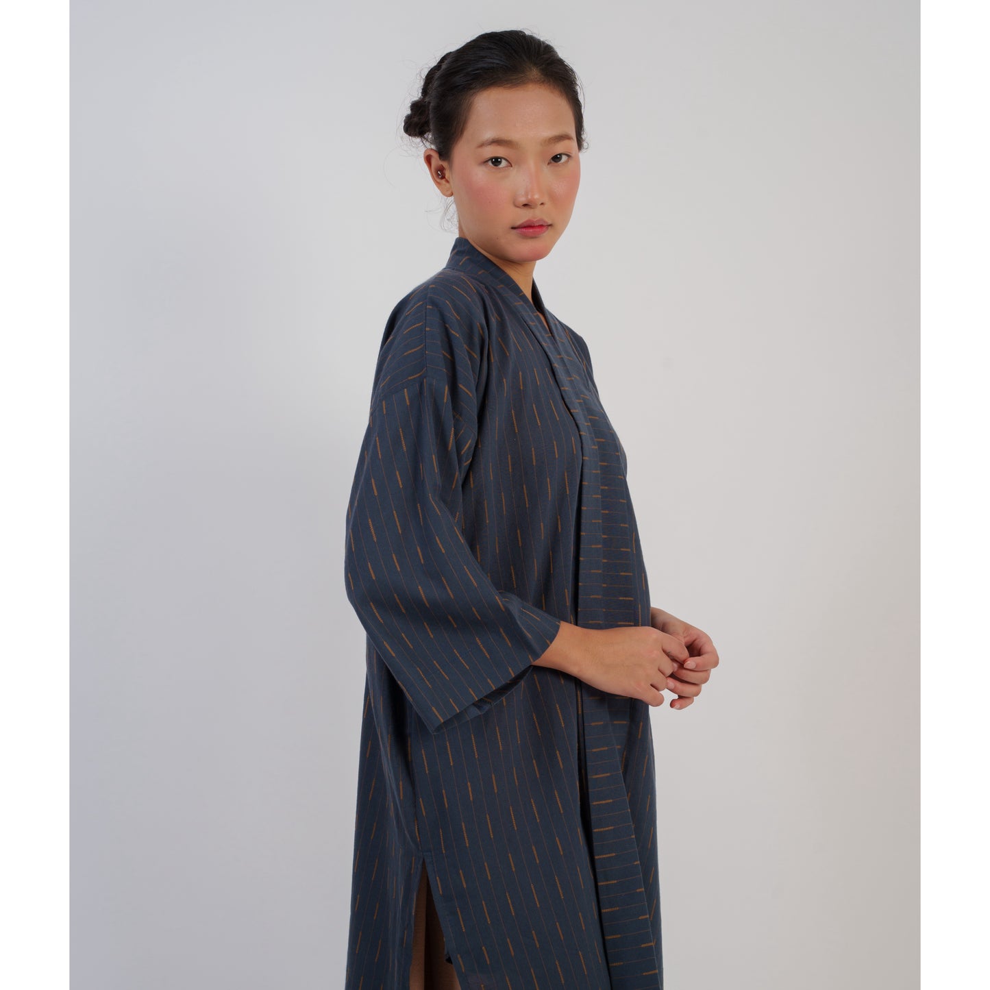 Renjana Kebarung Top in Blue