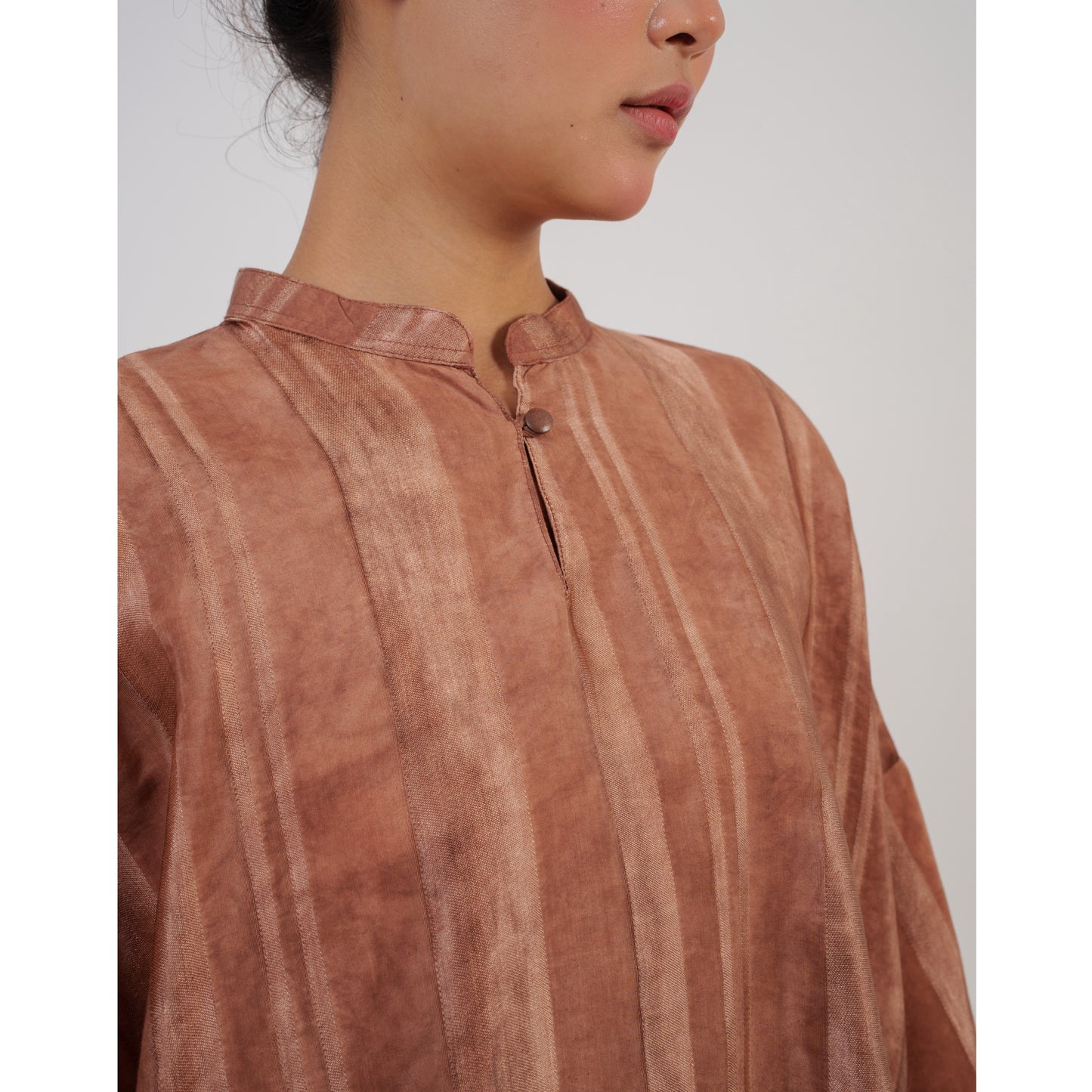 Tsuki Boxy Kurung Kedah in Bronze