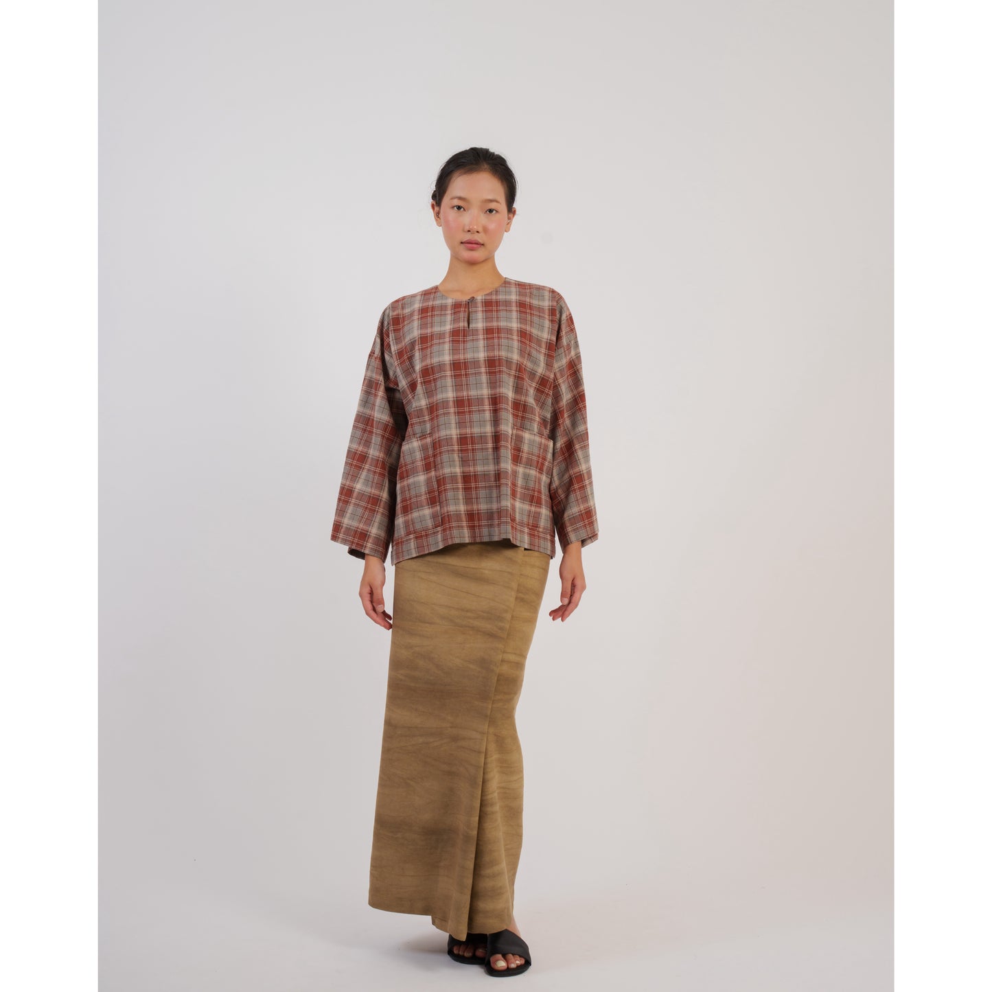 Mori Kurung Kedah in Red