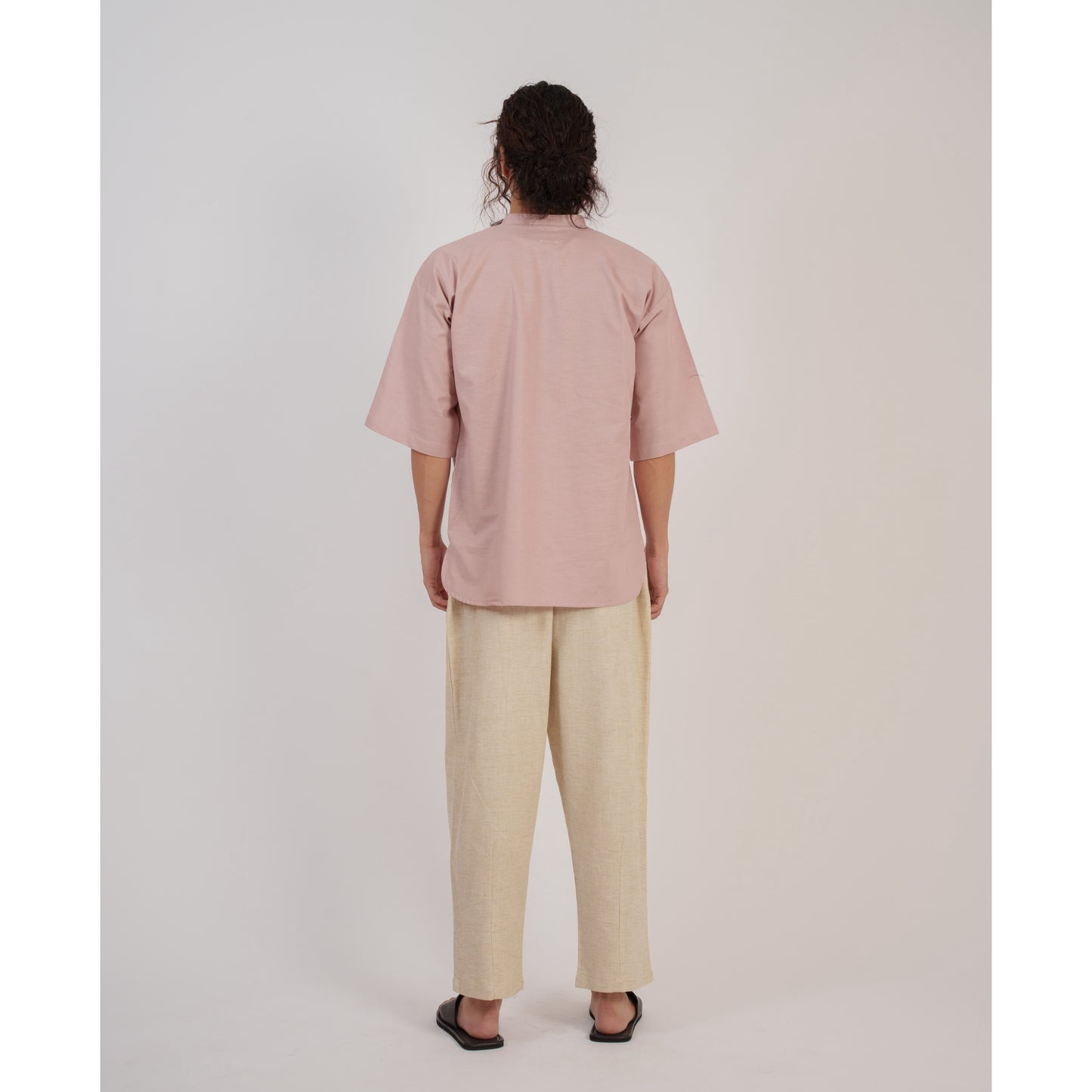 Niji Top In Dusty Pink