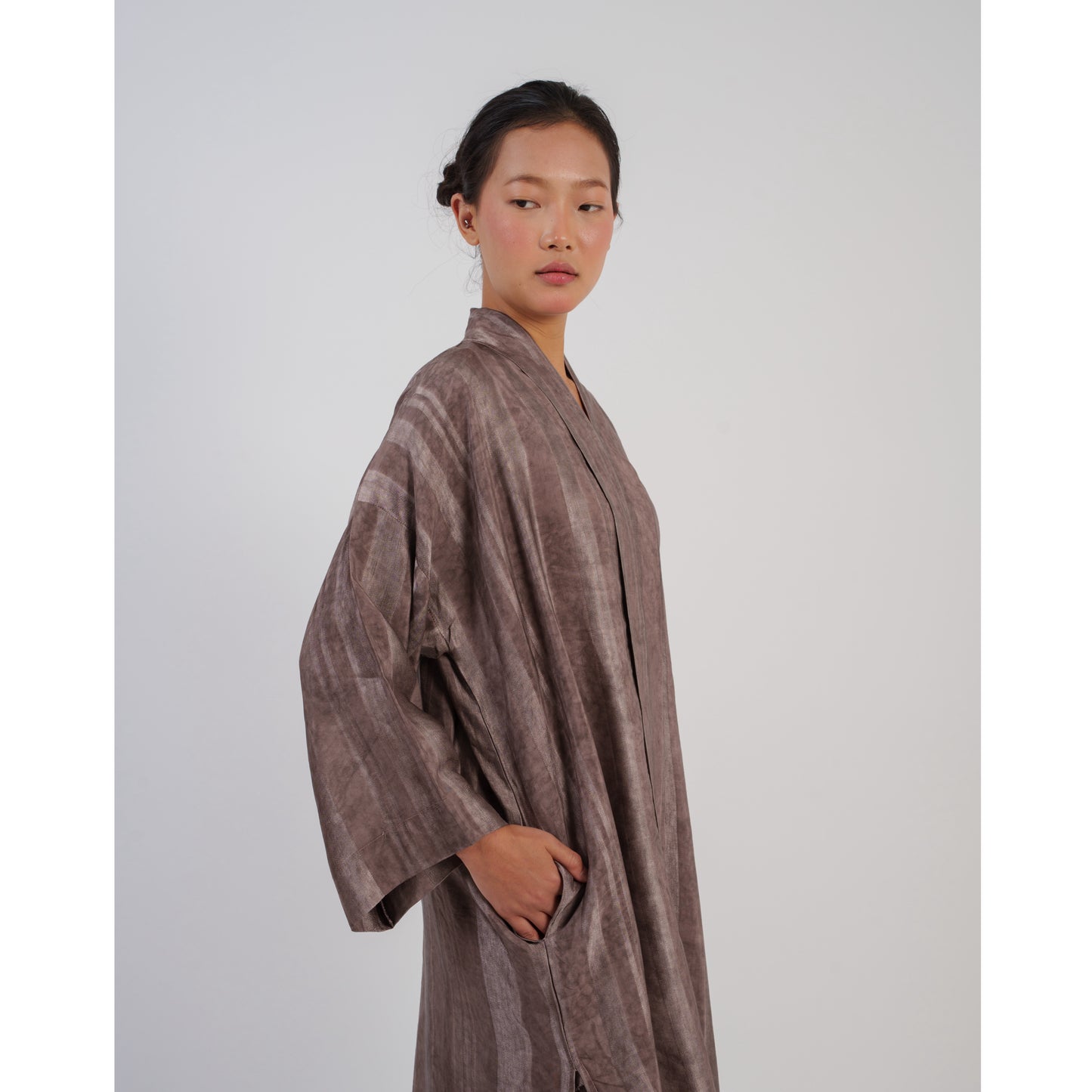 Sora Kebarung Set in Plum