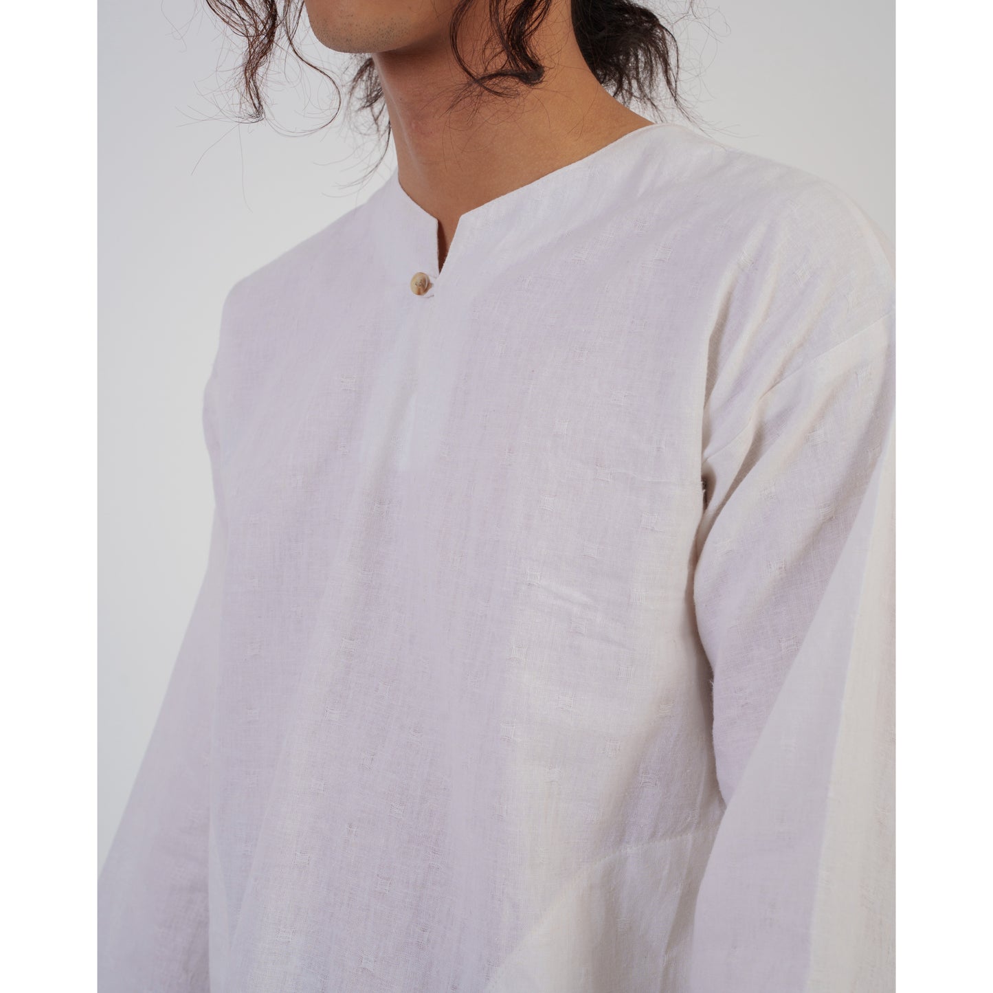 Haku Top In White