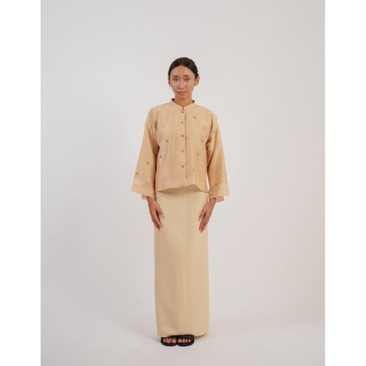 Hayashi Set Kurung Kedah In Gold