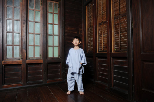 Kama Boy Set in Blue