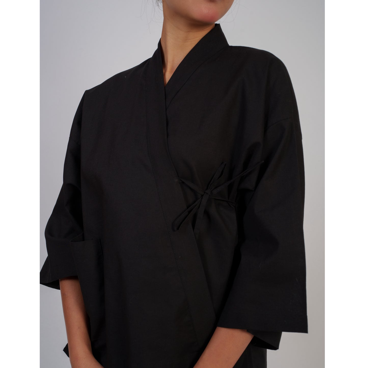 Kumo Kimono Set In Black