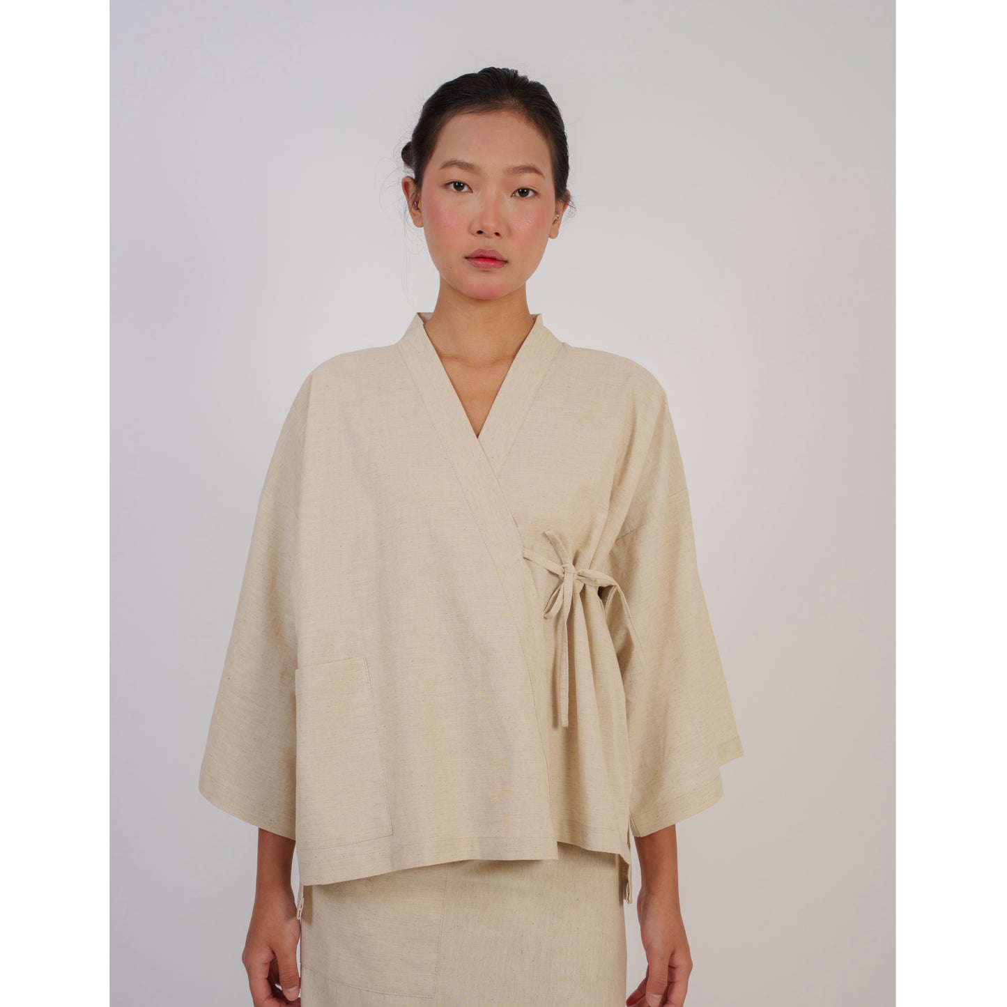 Kumo Kimono Set In Ivory