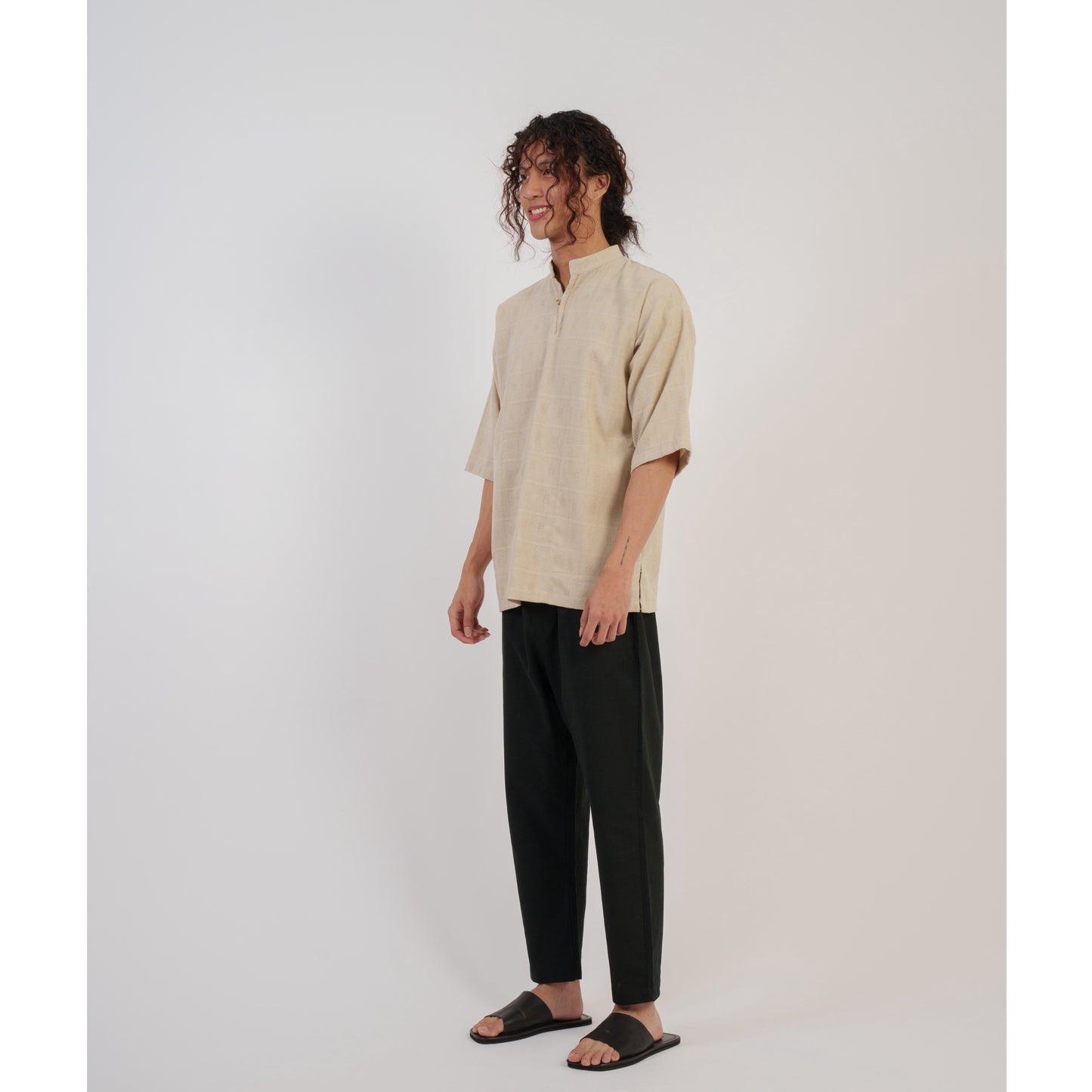 Yama Top In Checks