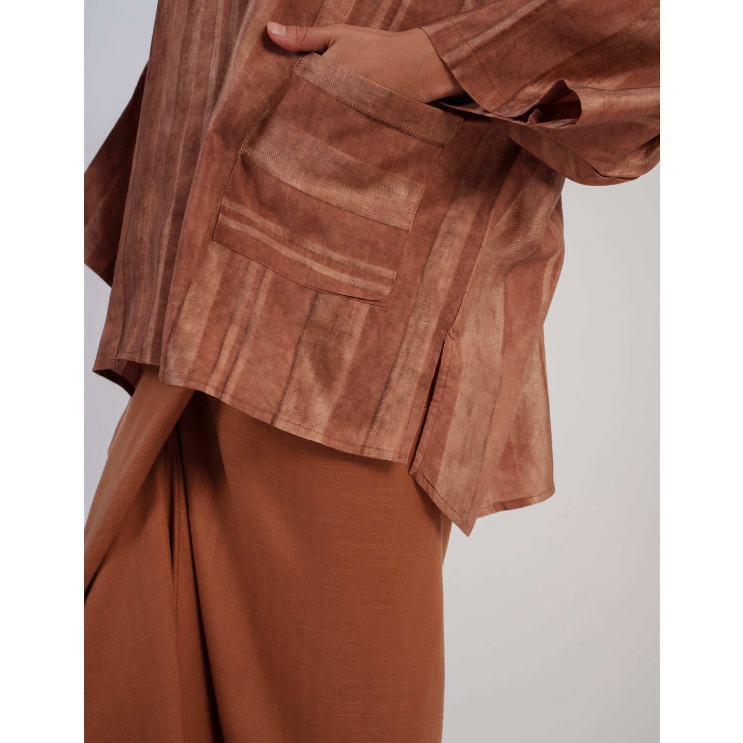 Tsuki Boxy Kurung Kedah in Bronze