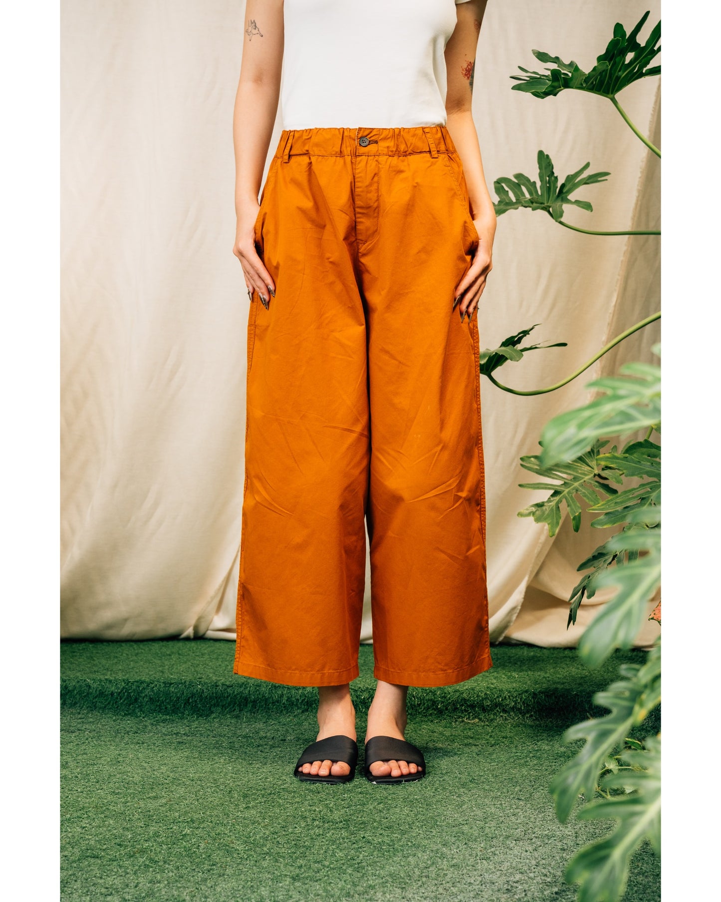 Timber Pants in Brick