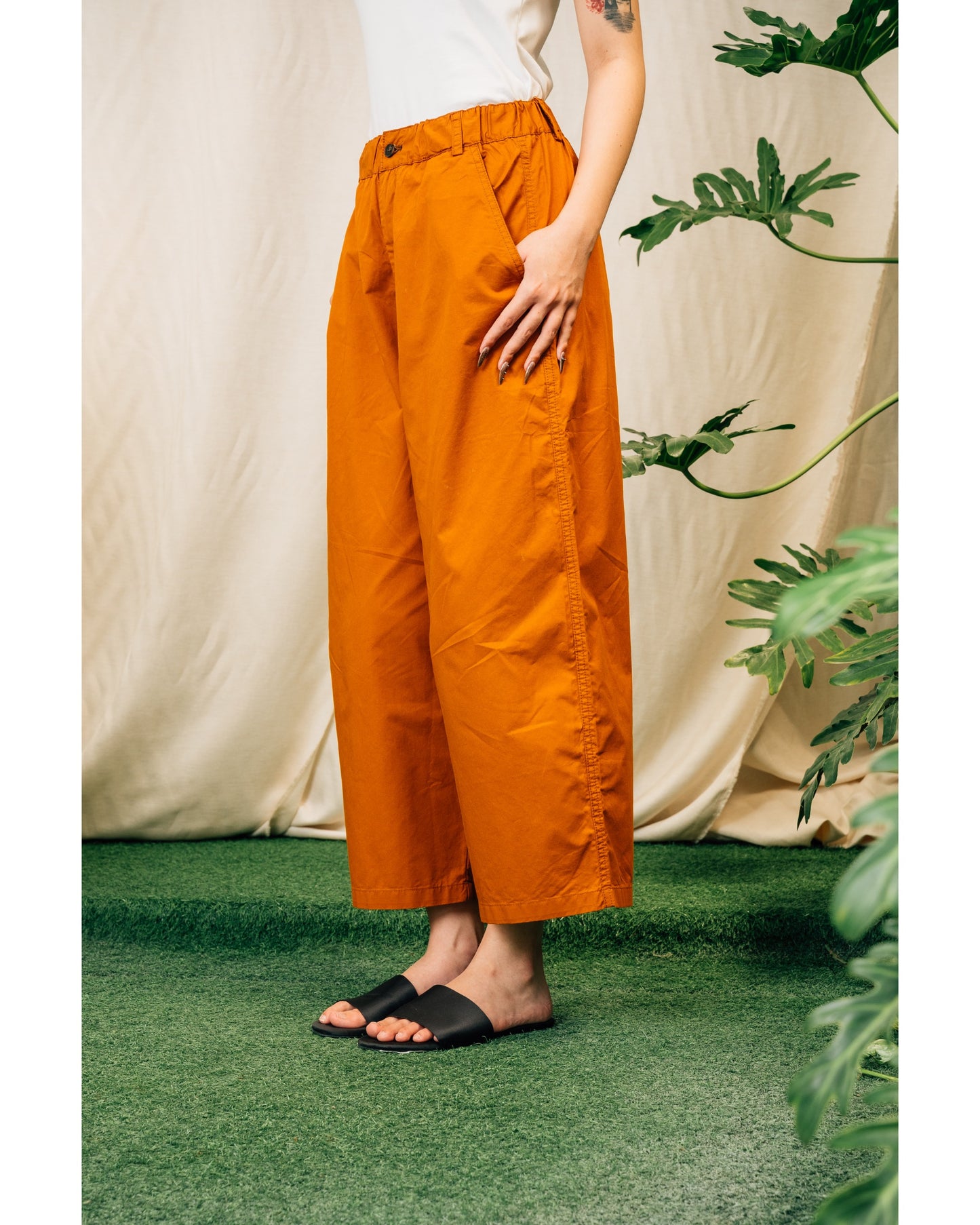 Timber Pants in Brick