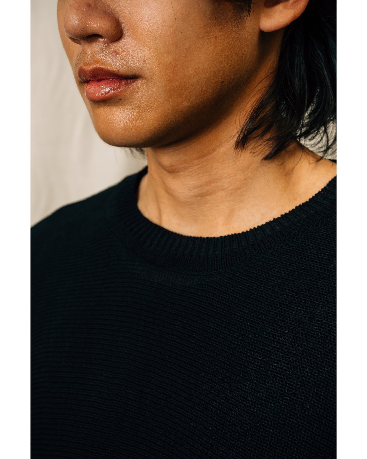 Ivy Knitted Top in Black