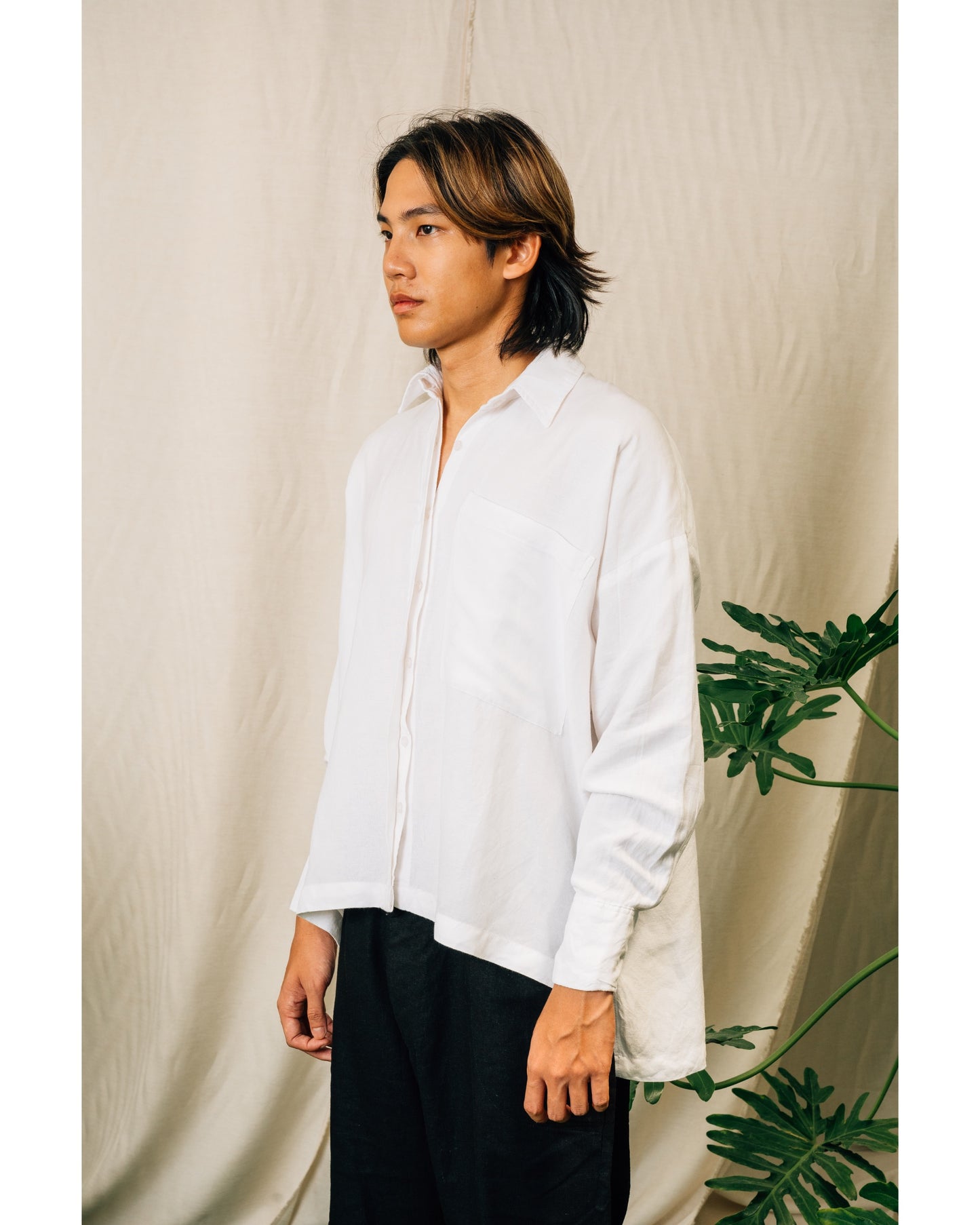 Kaito Top in White
