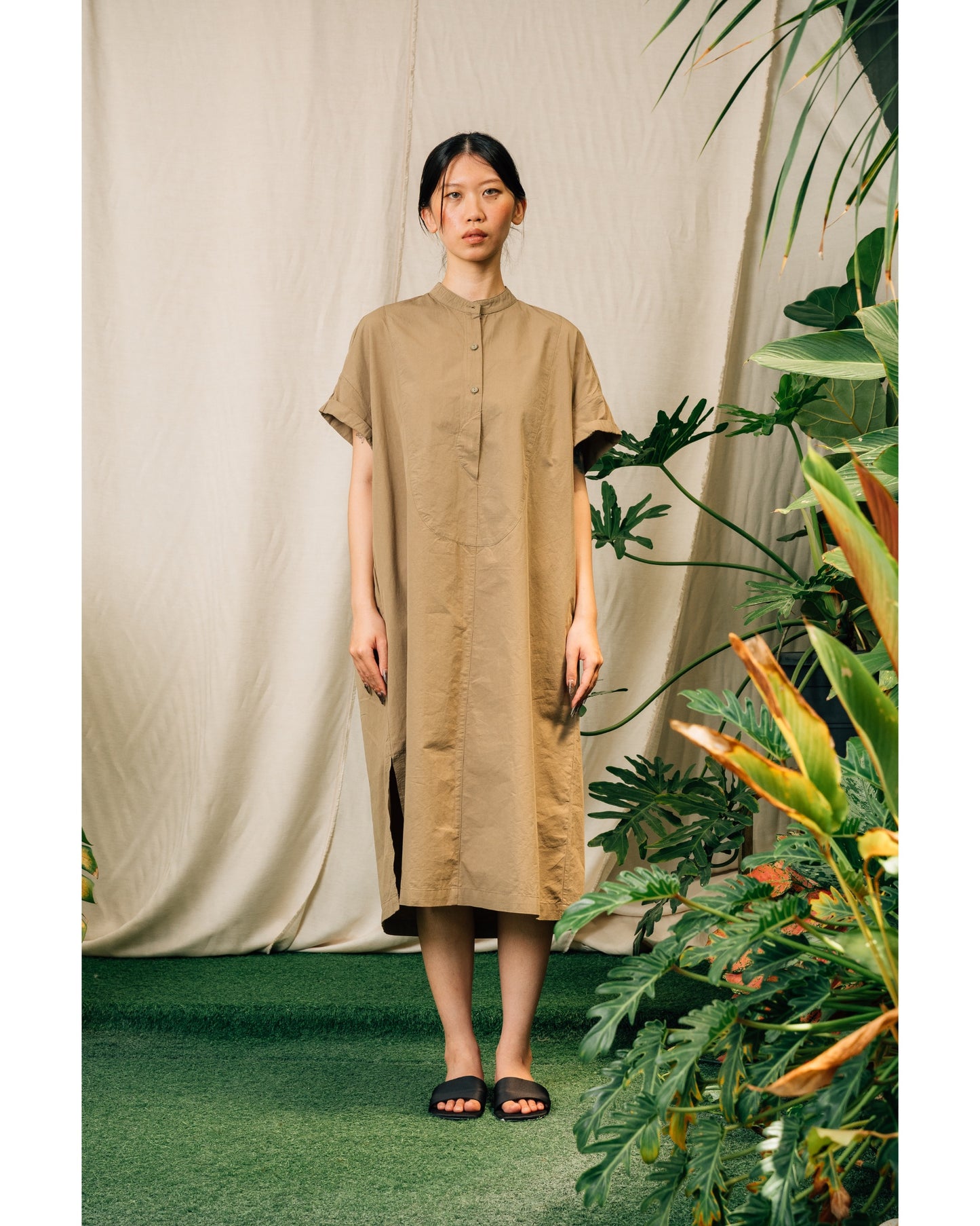 Willow Dress in Olive