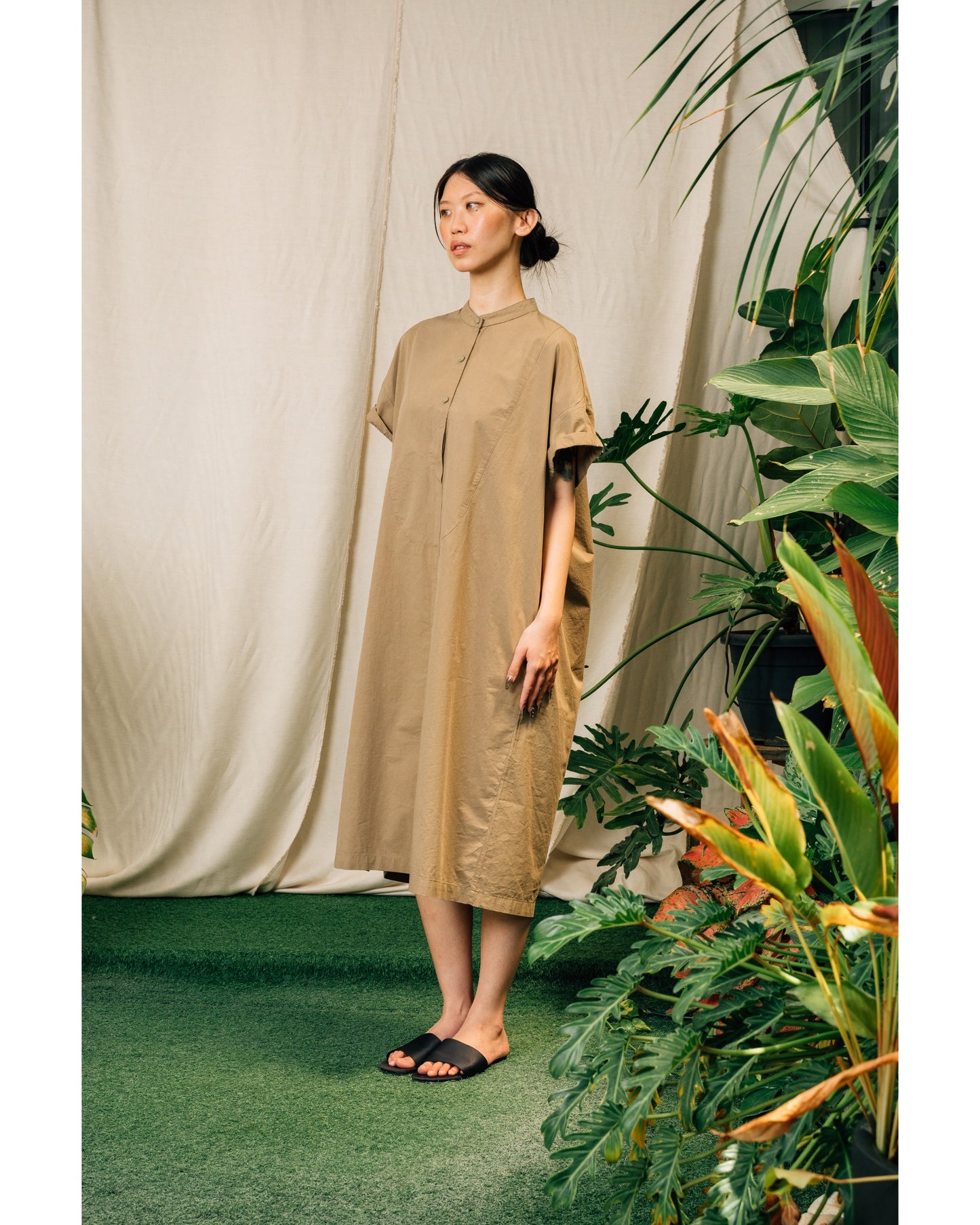Willow Dress in Olive