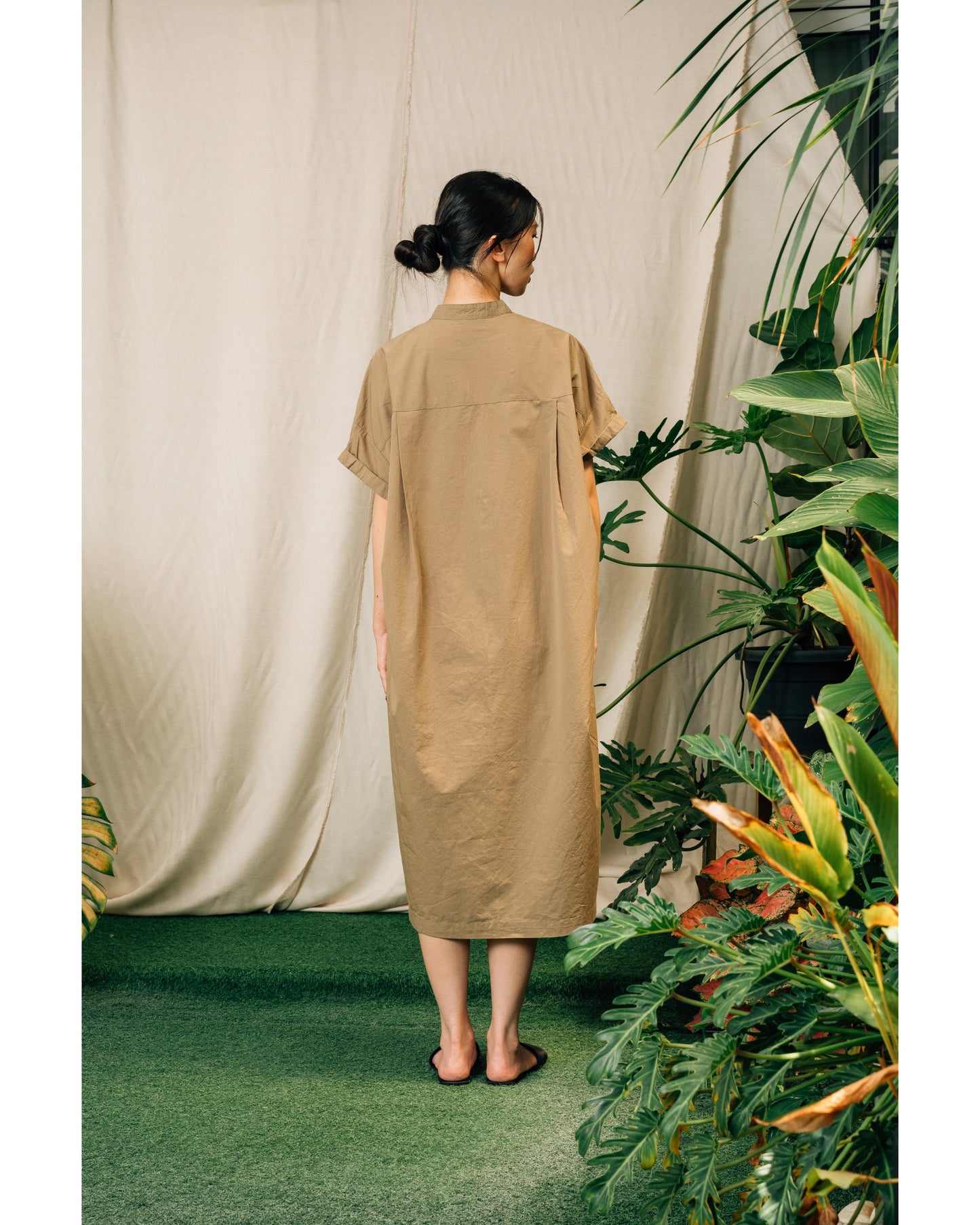 Willow Dress in Olive