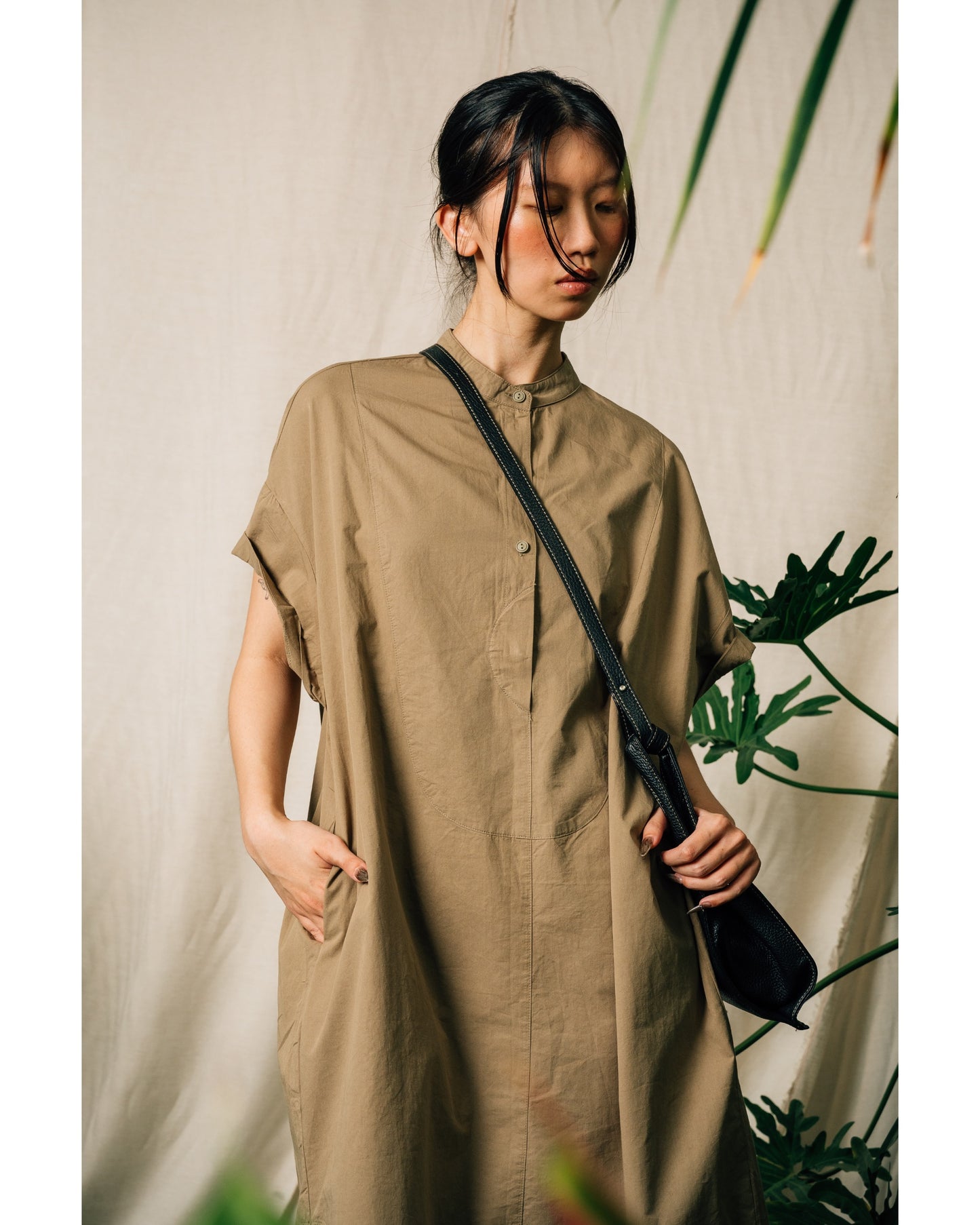 Willow Dress in Olive