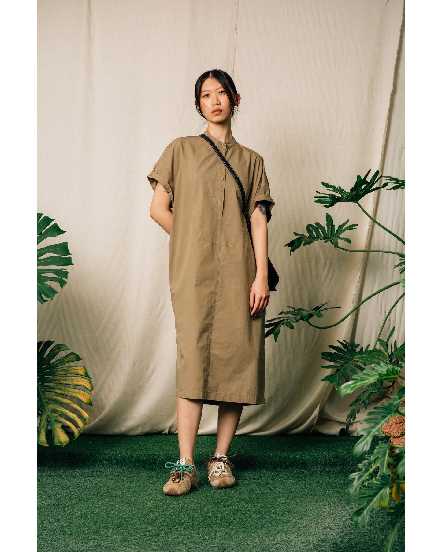 Willow Dress in Olive