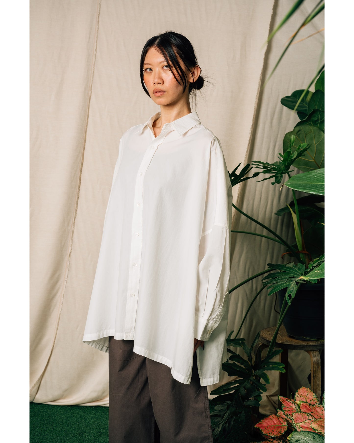 Cedar Top in Off White