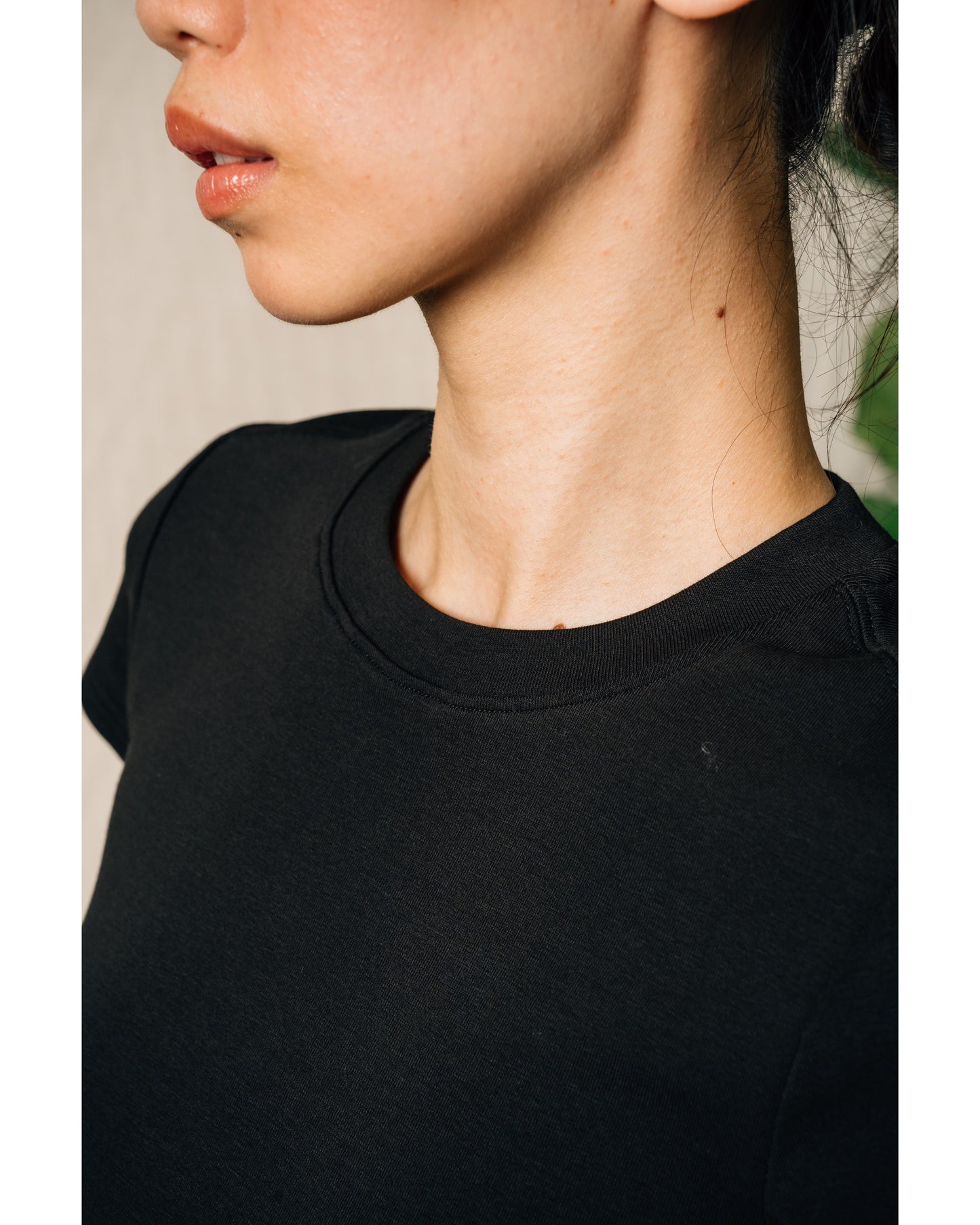 Ash Basic Women's Top in Black