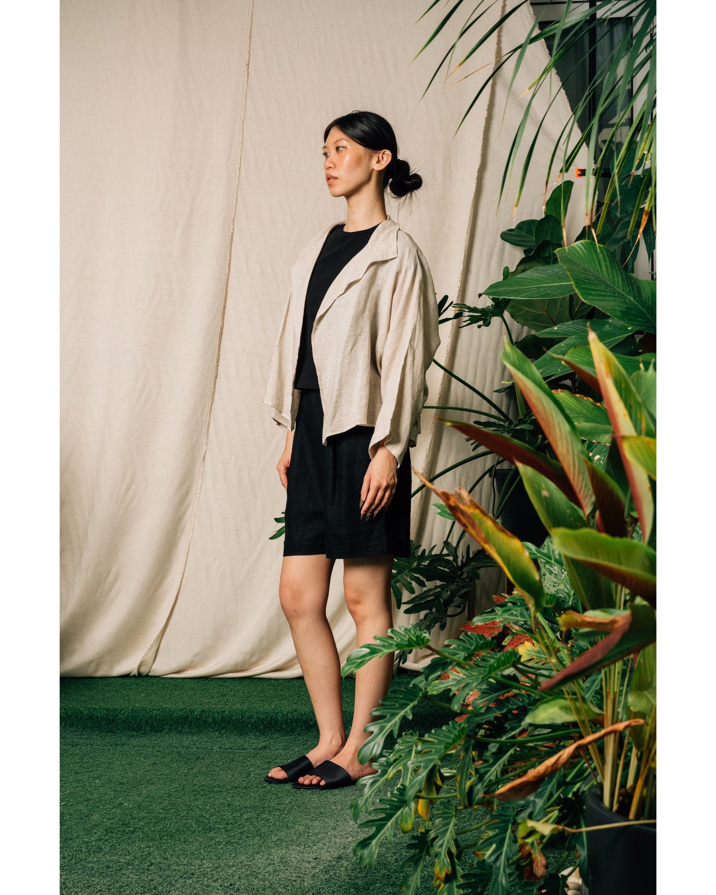 Kiyo Outerwear in Natural