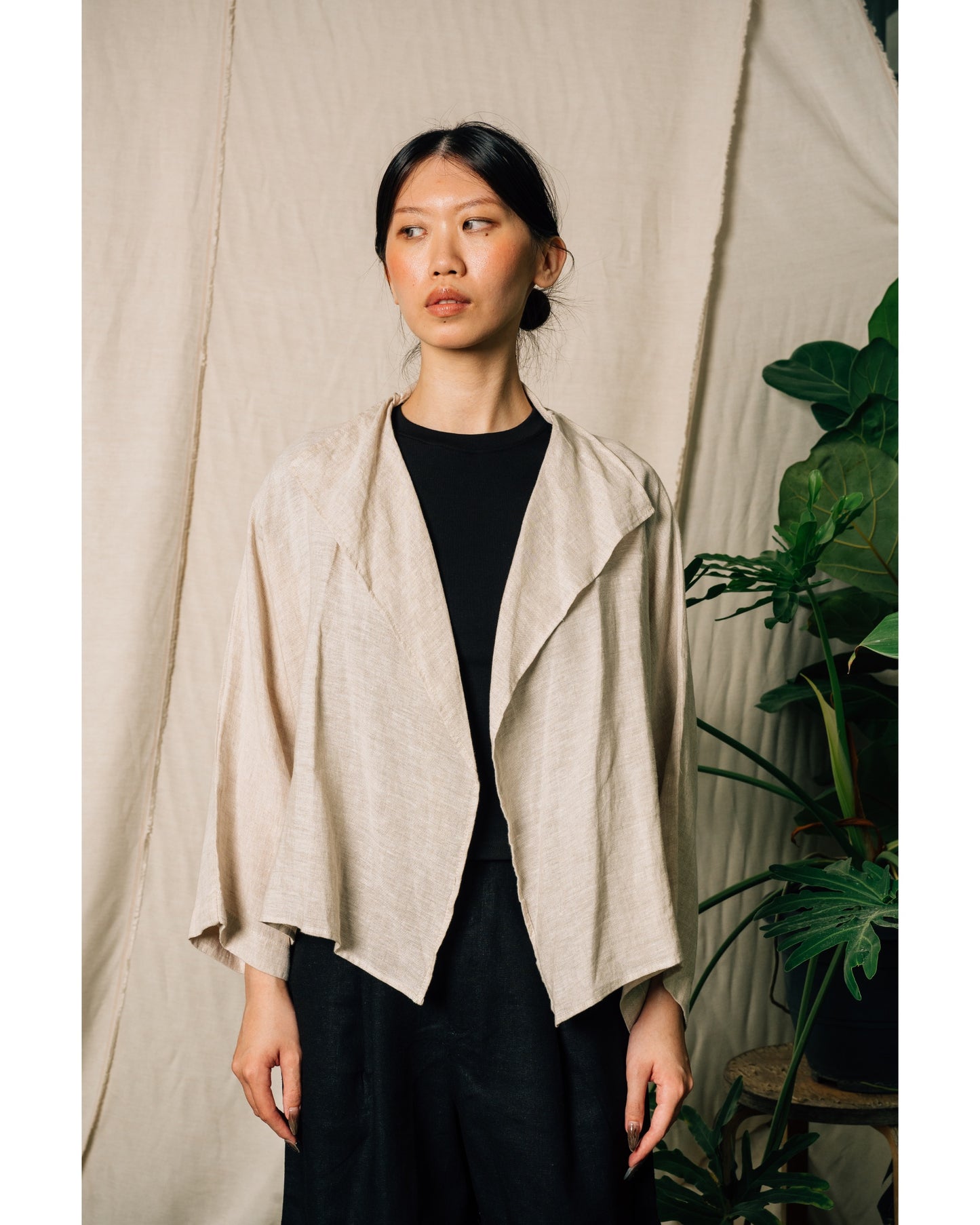 Kiyo Outerwear in Natural
