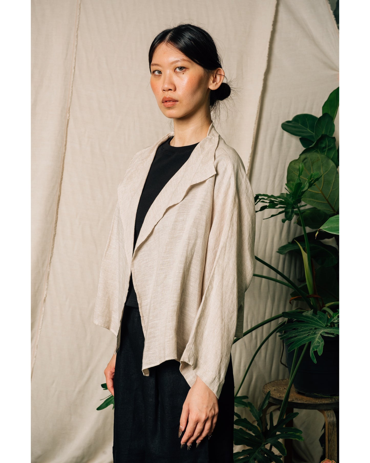 Kiyo Outerwear in Natural