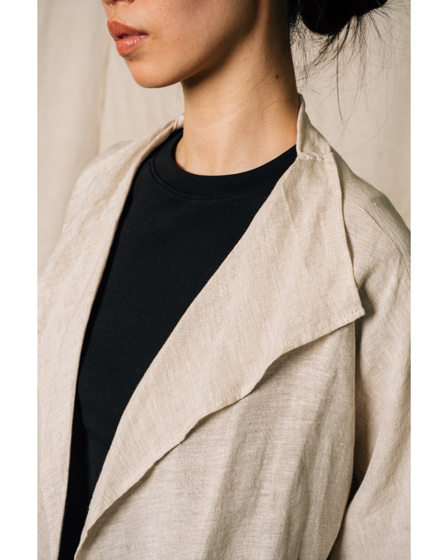 Kiyo Outerwear in Natural