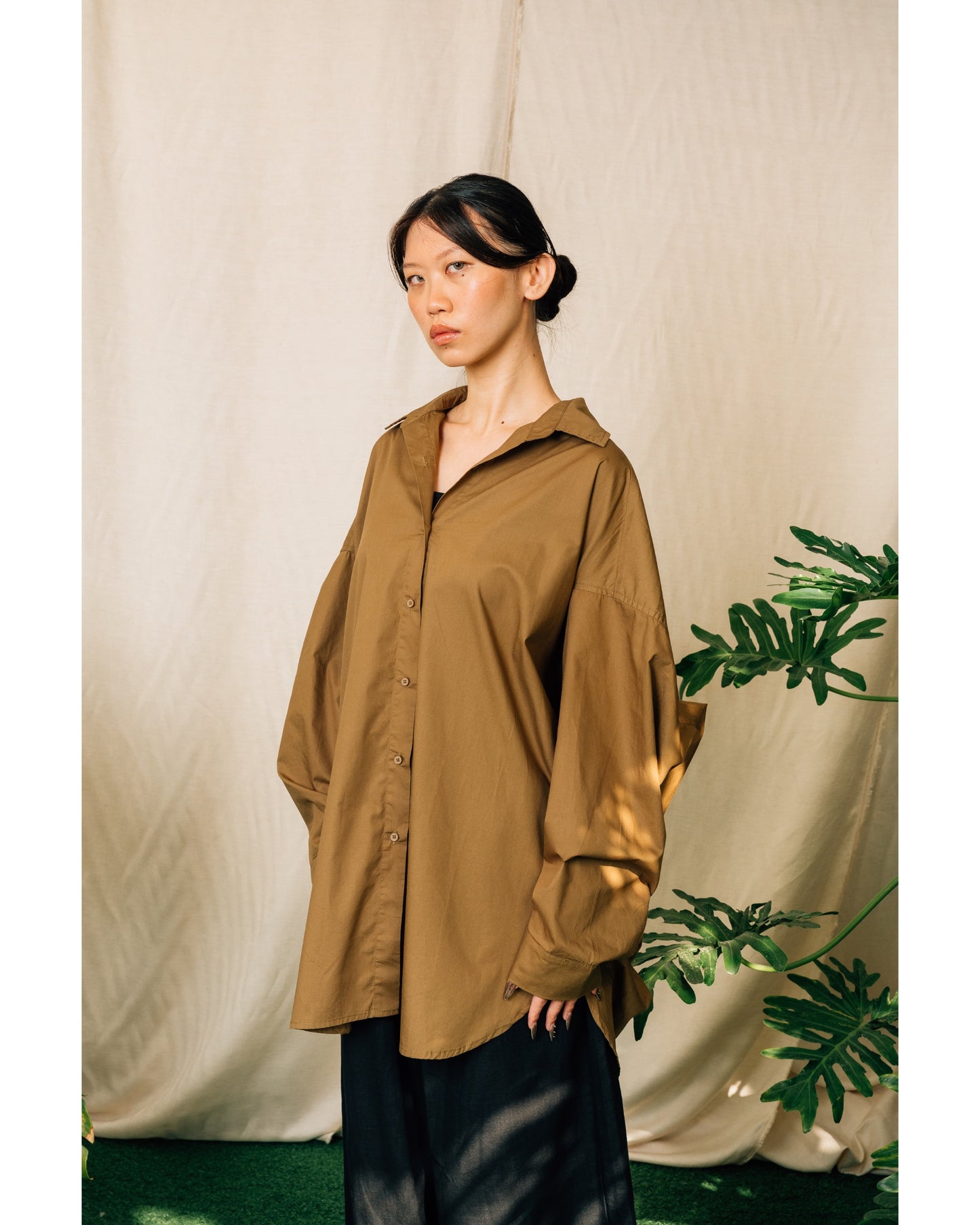 Aspen Top in Olive
