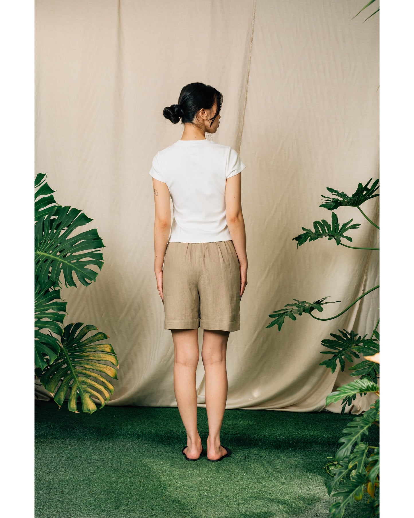 Ash Basic Women's Top in White