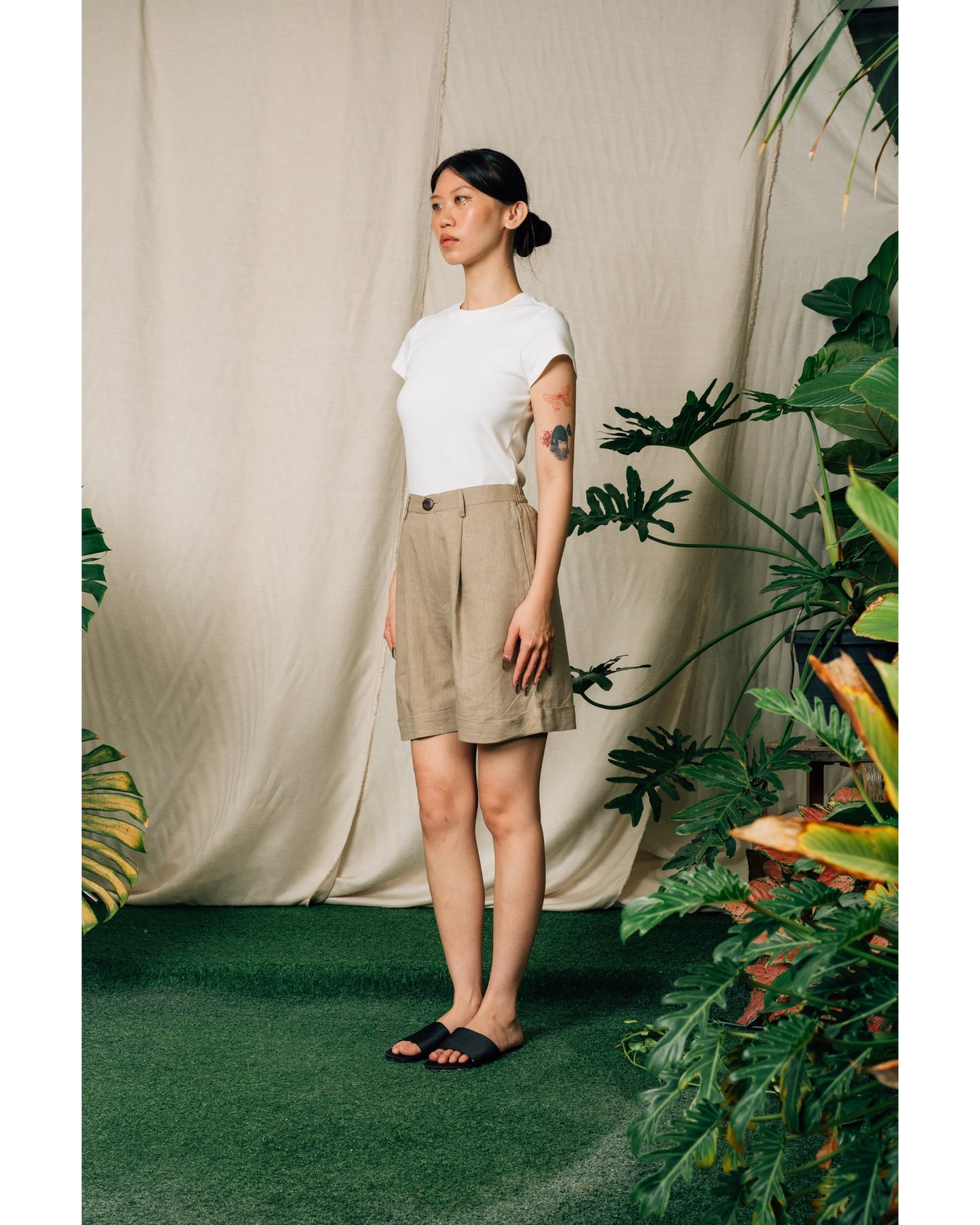 Kiri Shorts in Brown
