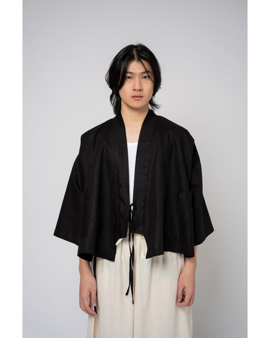Amaya Kimono Outertop in Black