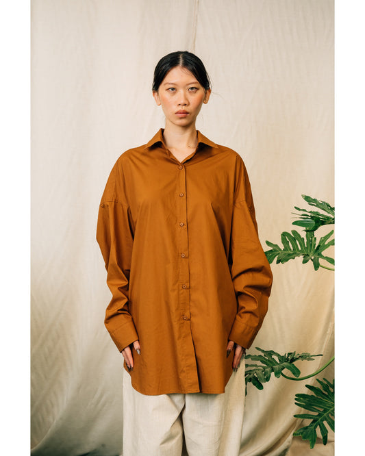 Aspen Top in Brown